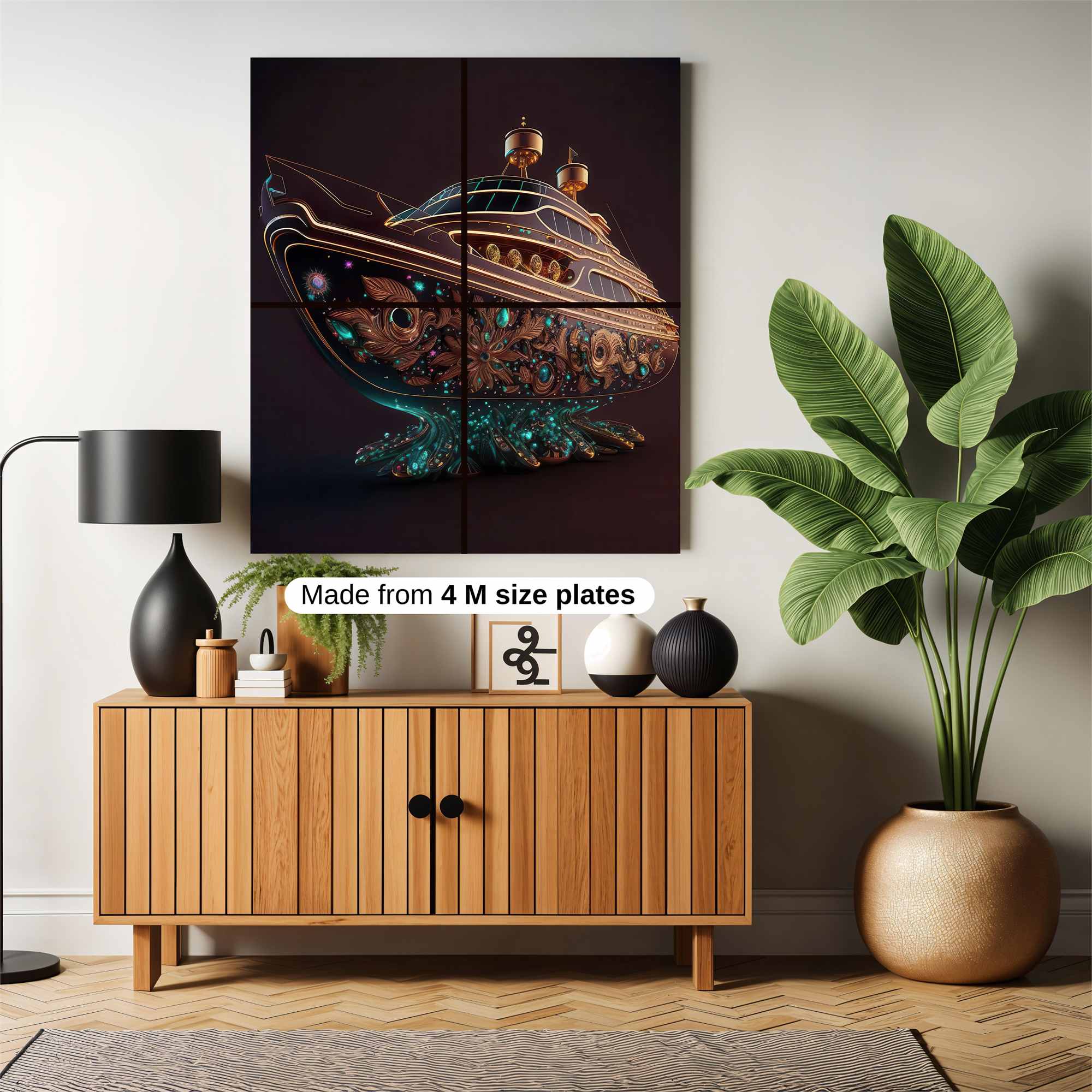 Nautical Enchantment Safe Wall Magnetic / M