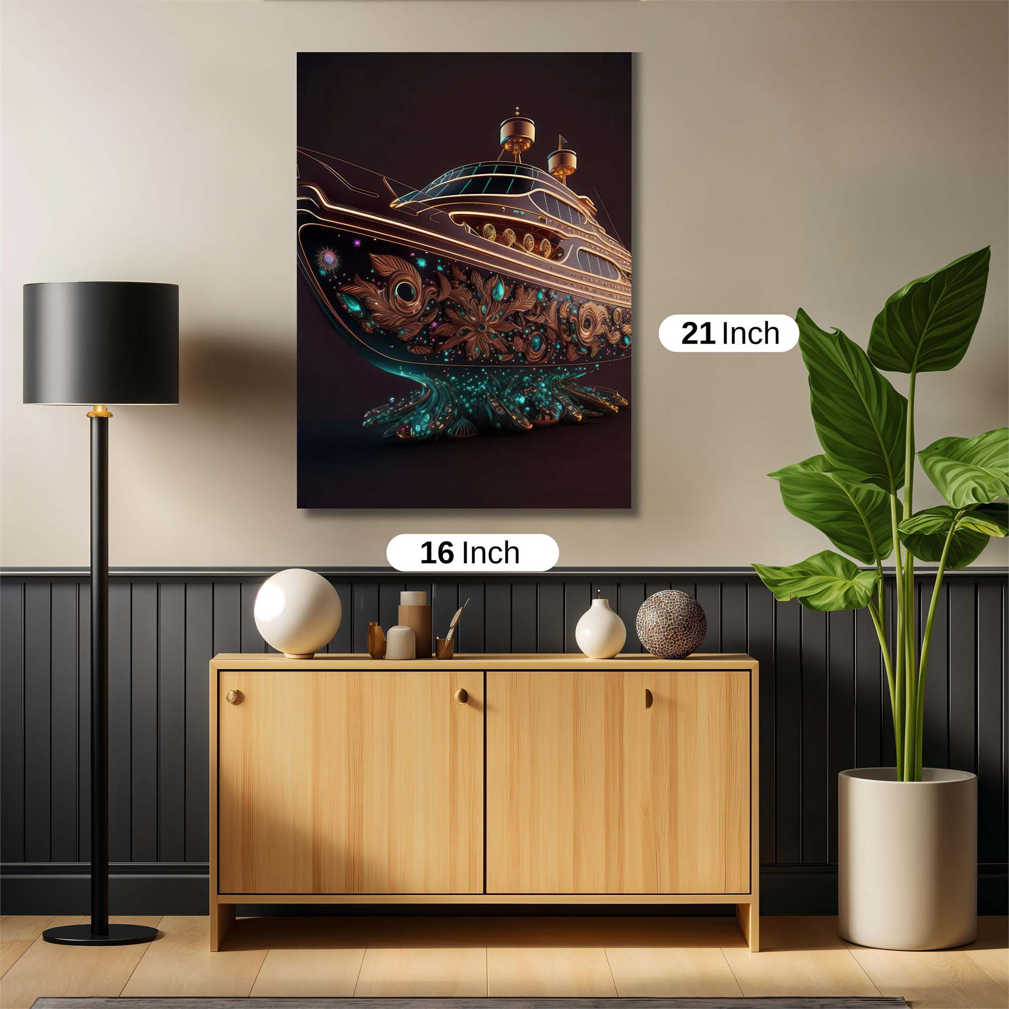 Nautical Enchantment Safe Wall Magnetic / M