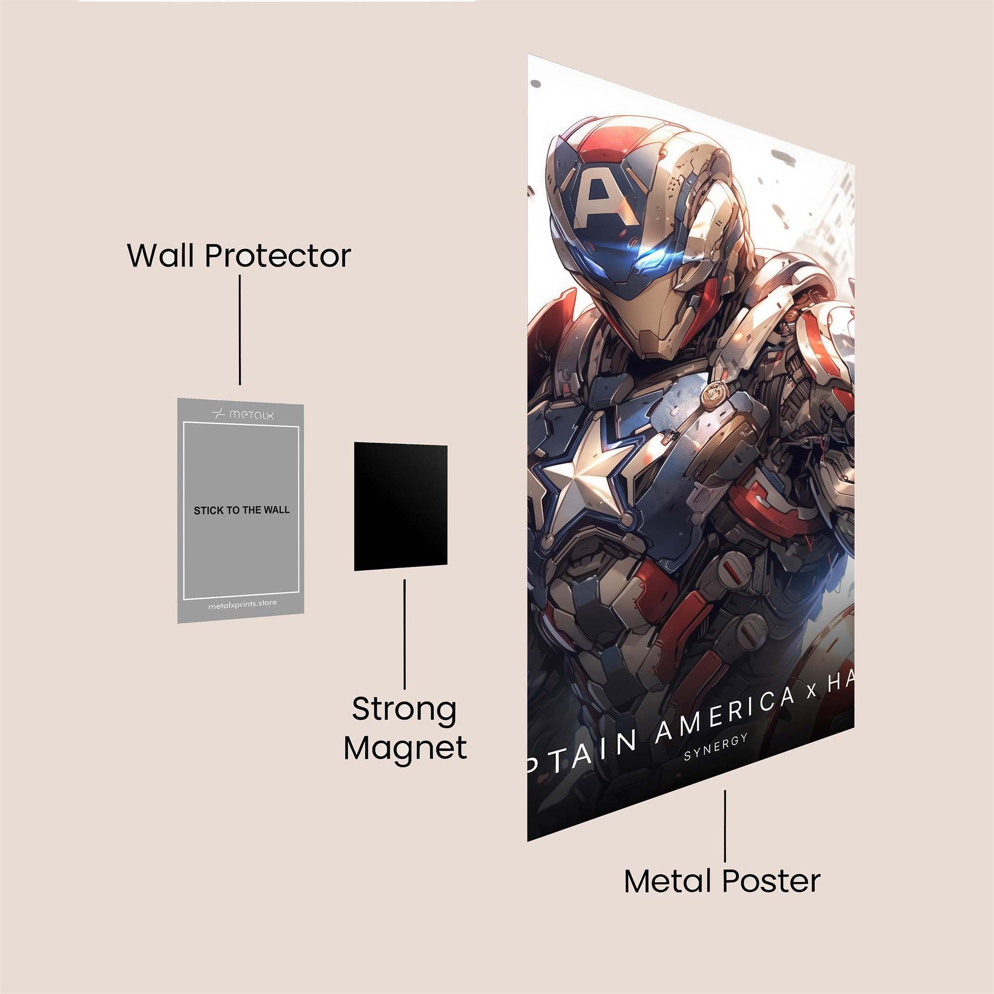 Bear Enigma Safe Wall Magnetic / M