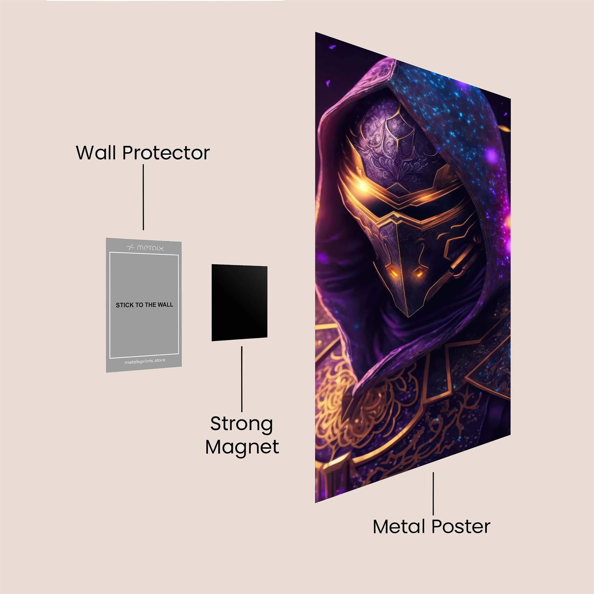 Arcane Sentinel Safe Wall Magnetic / M