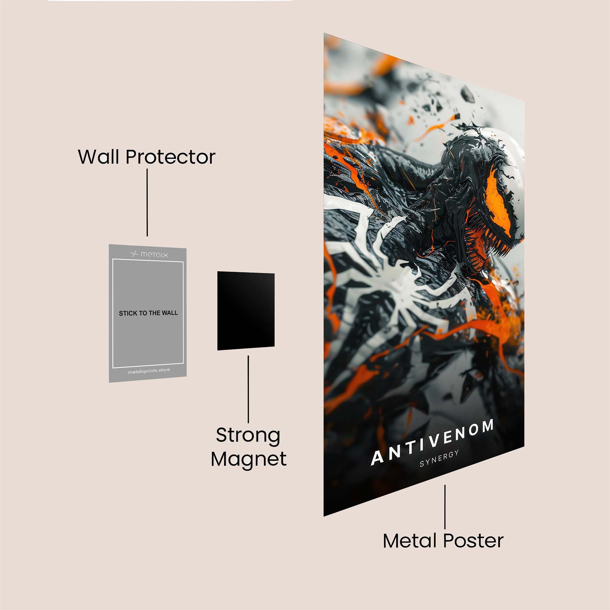 Superman Sinister Safe Wall Magnetic / M