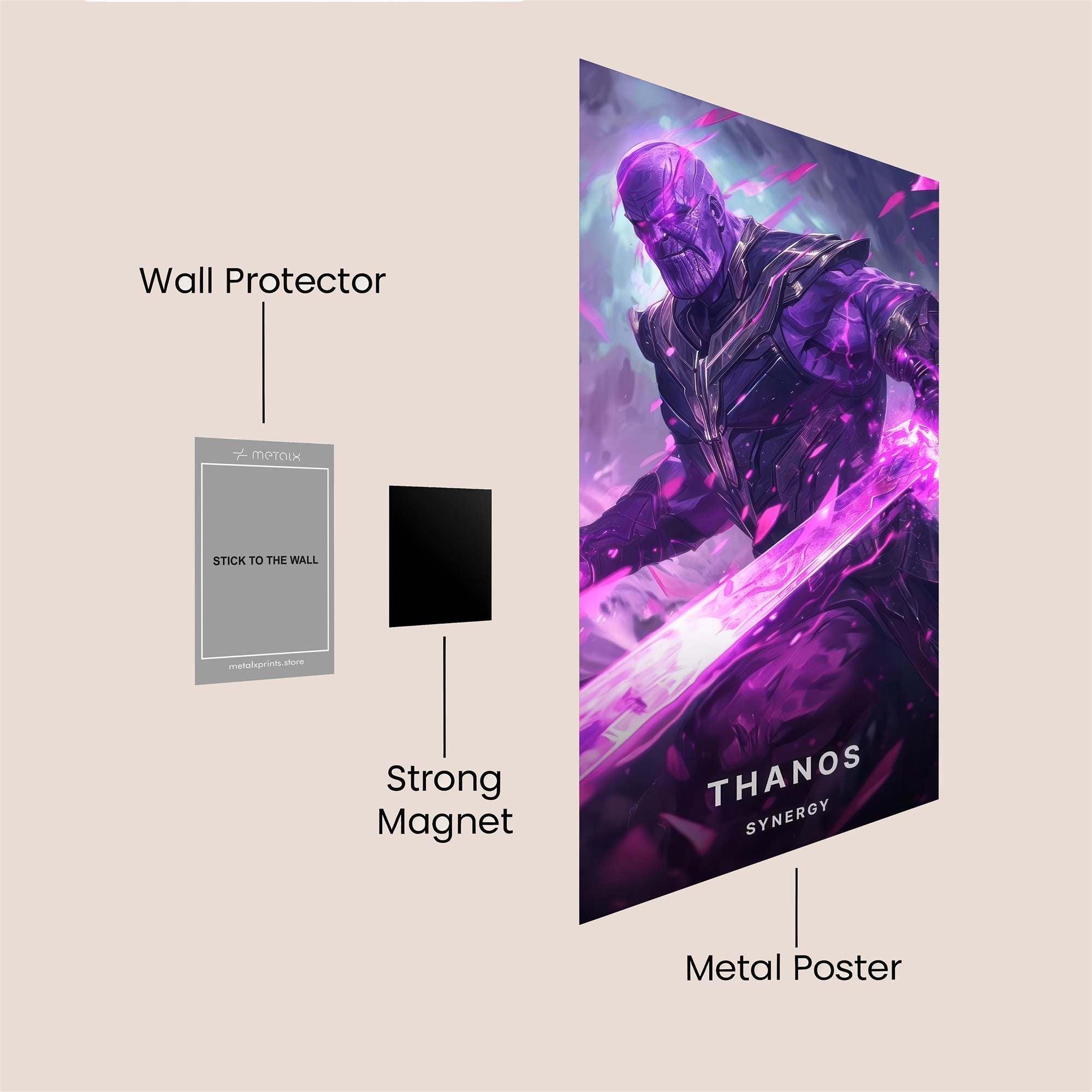 Fox Duality Safe Wall Magnetic / M