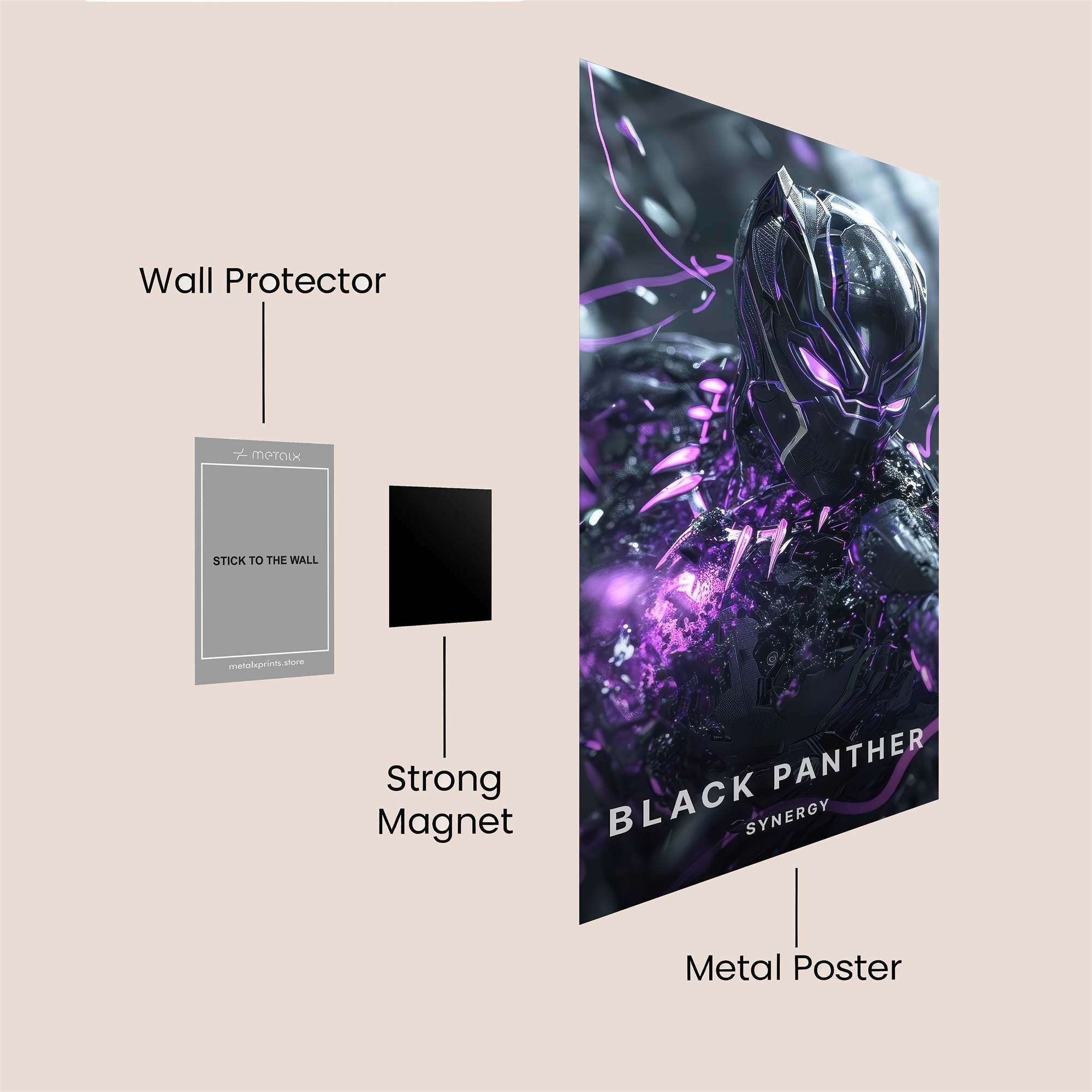 Wolf Enigma Safe Wall Magnetic / M