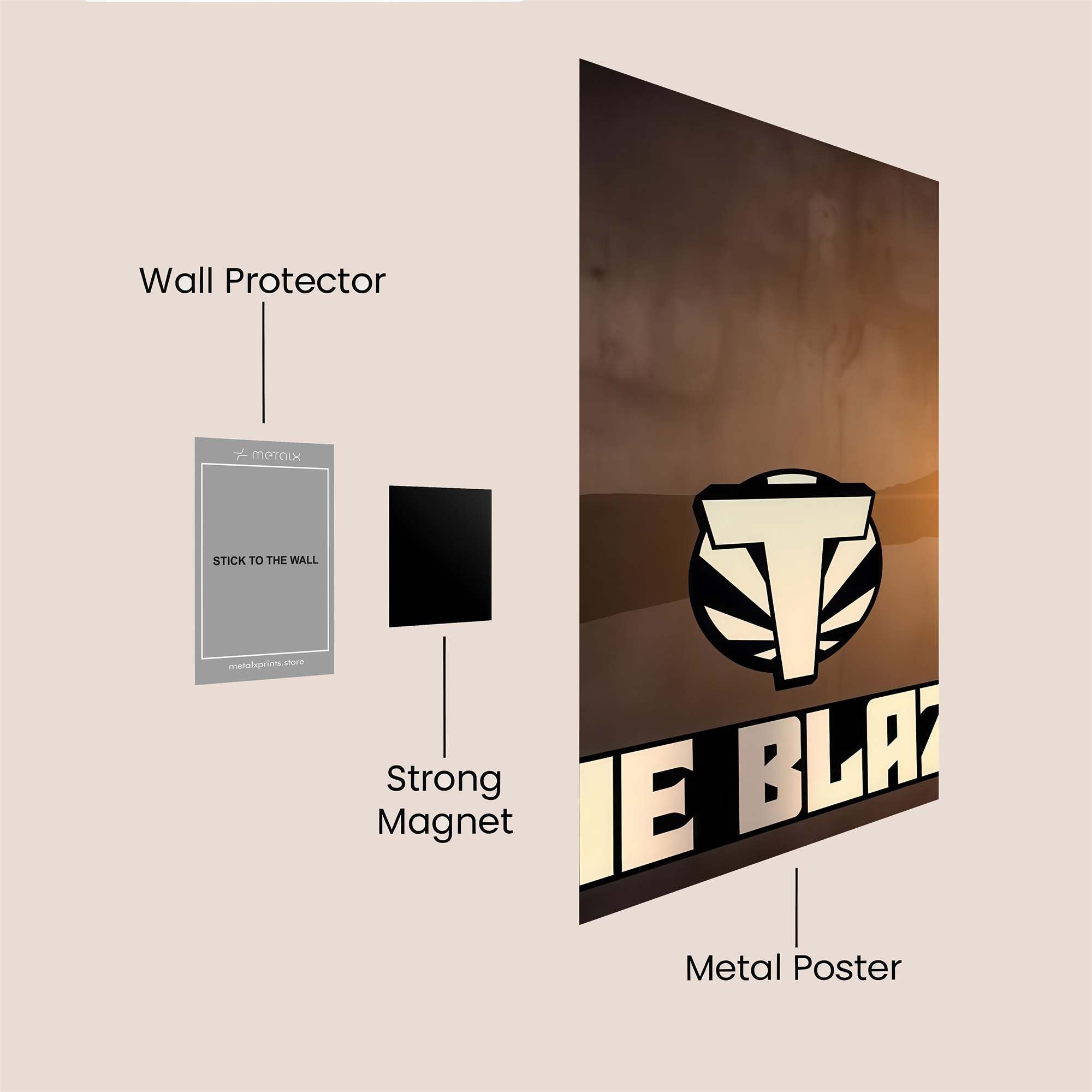 Frost Fury Safe Wall Magnetic / M