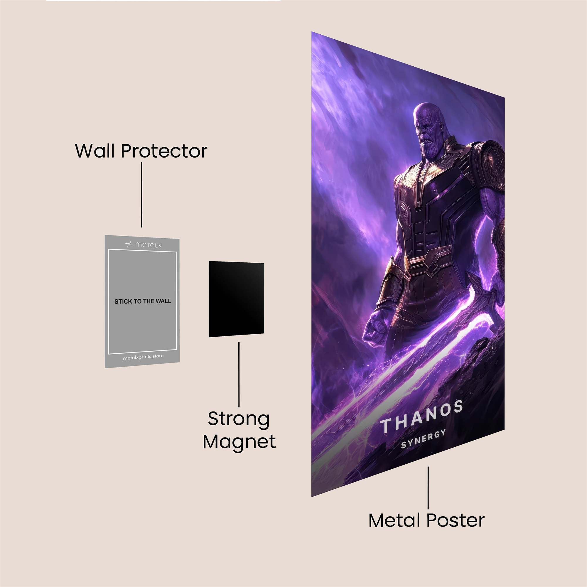 Owl Radiance Safe Wall Magnetic / M