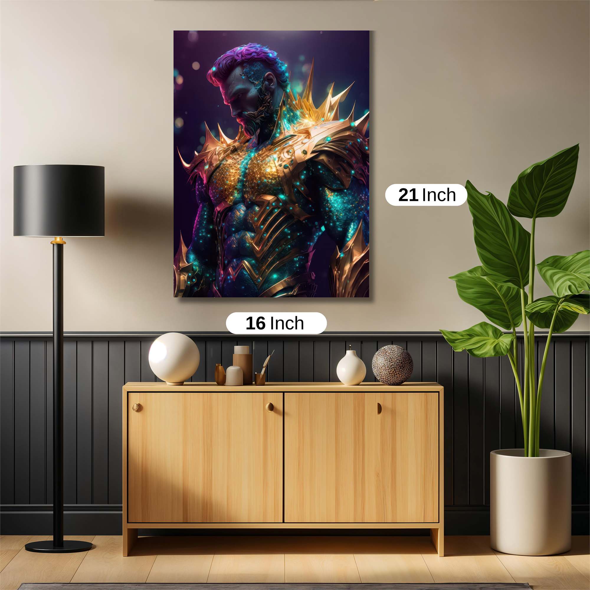 Aquaman Majestic Safe Wall Magnetic / M