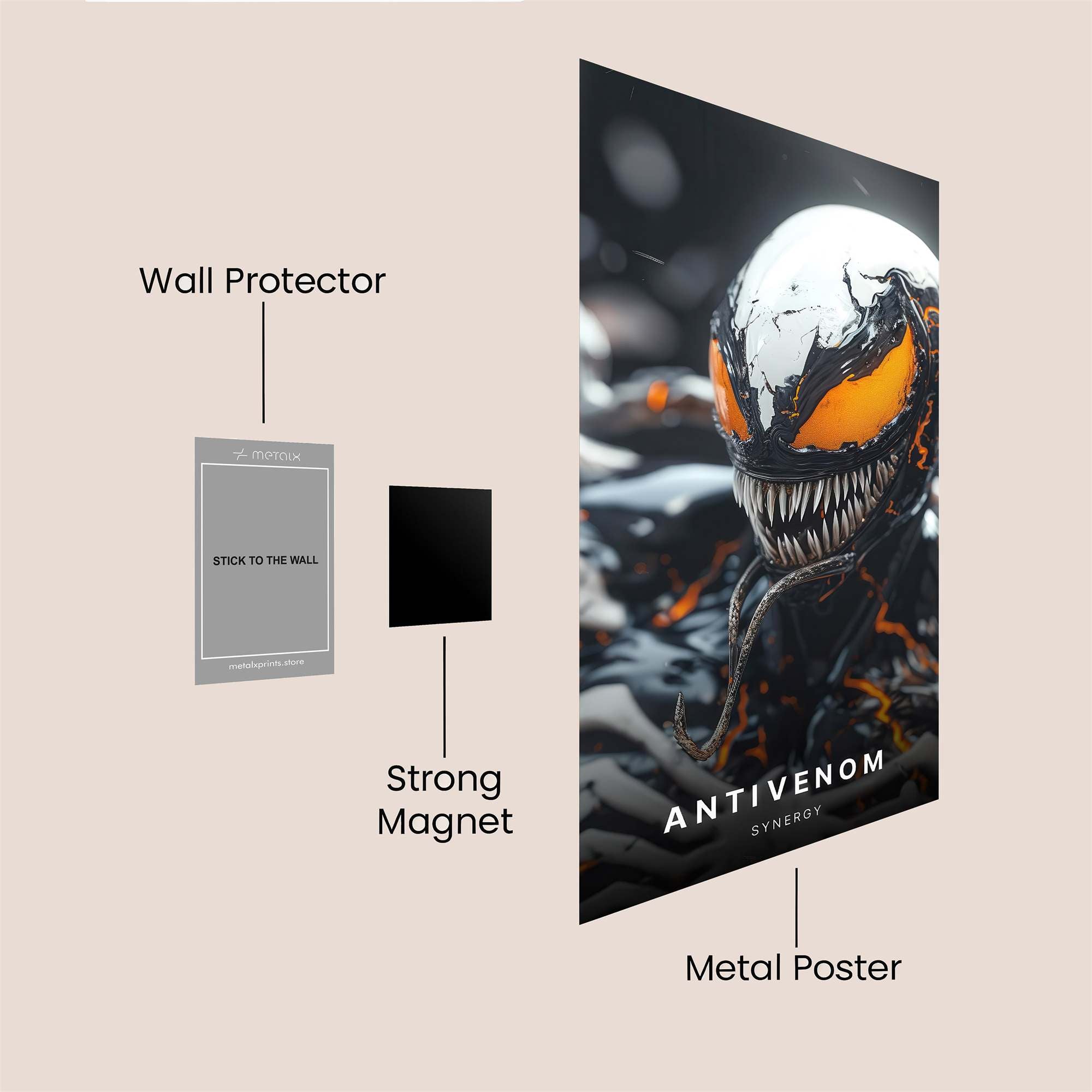Phoenix Enigma Safe Wall Magnetic / M