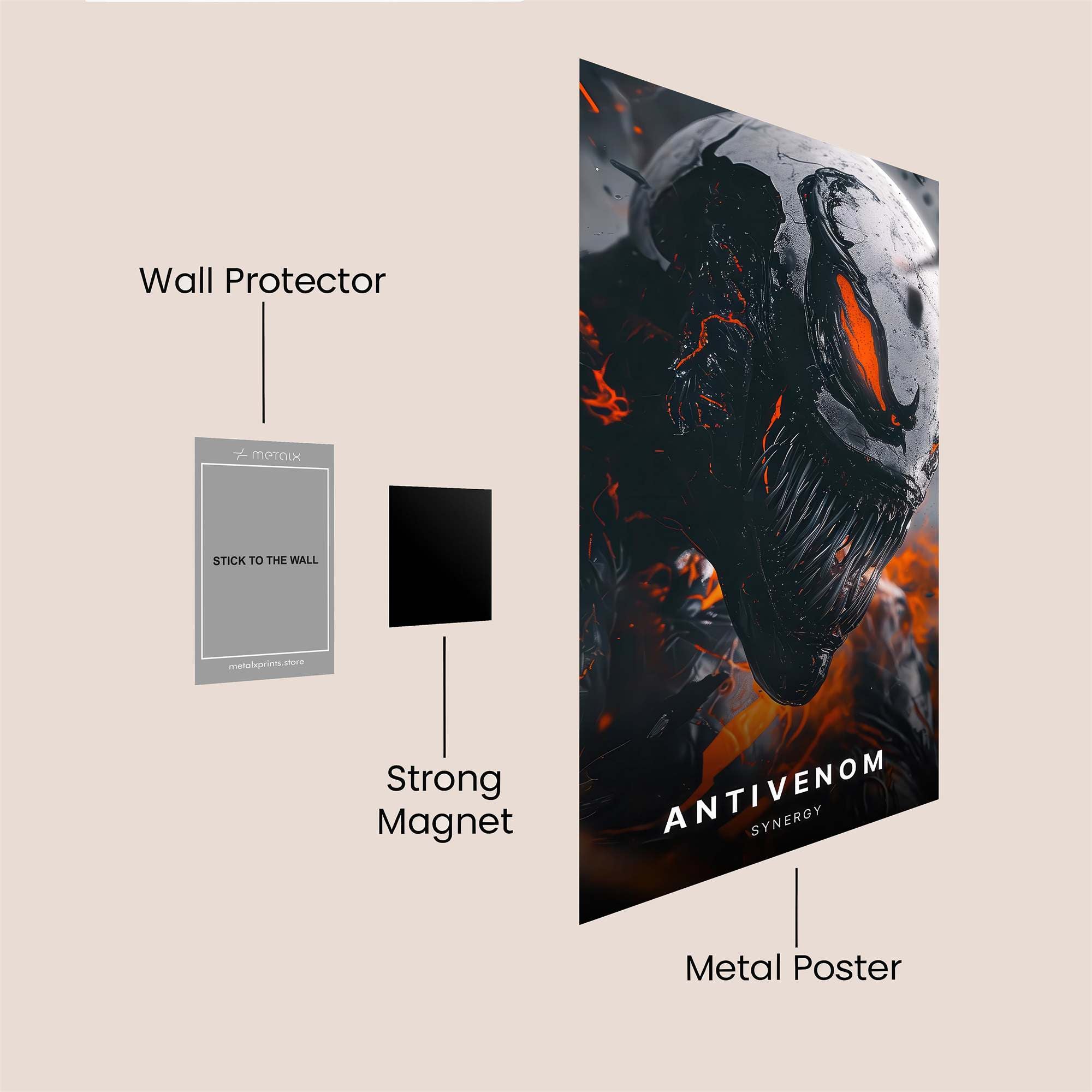 Wolf Duality Safe Wall Magnetic / M