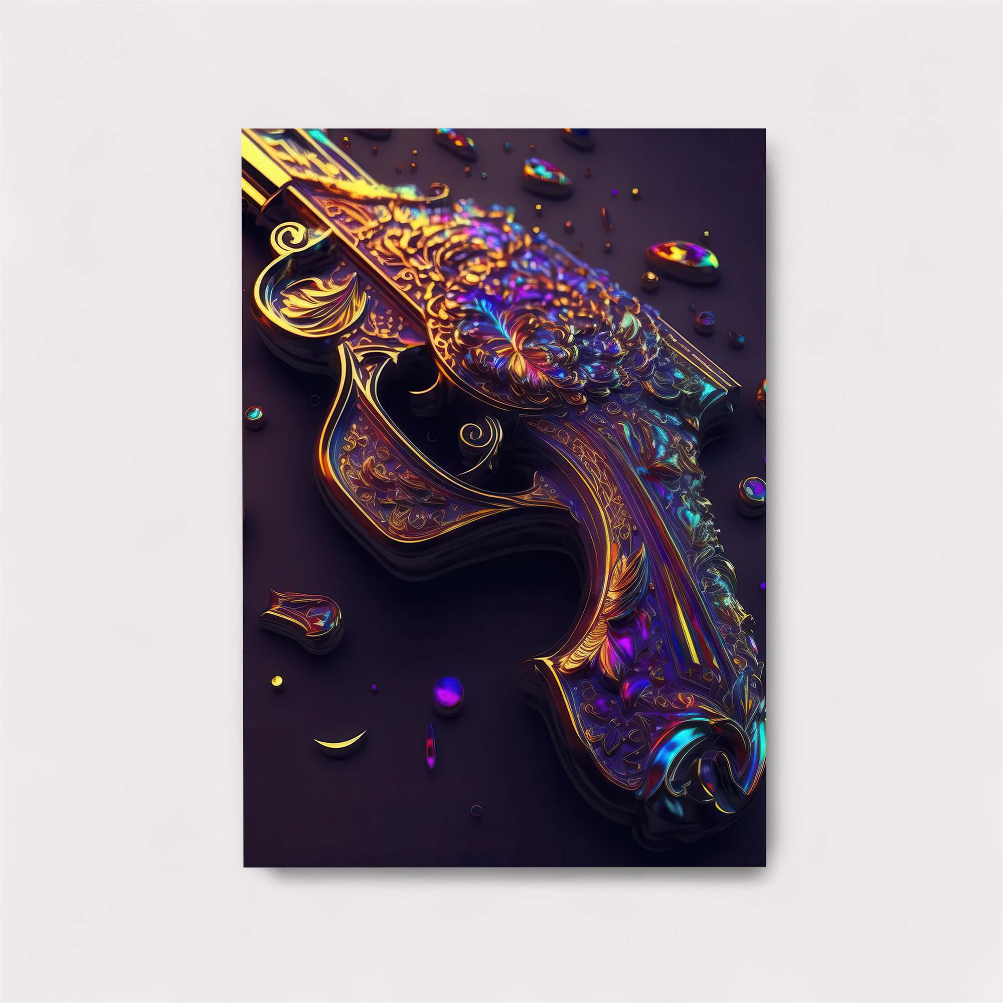Ornate Enigma Safe Wall Magnetic / M