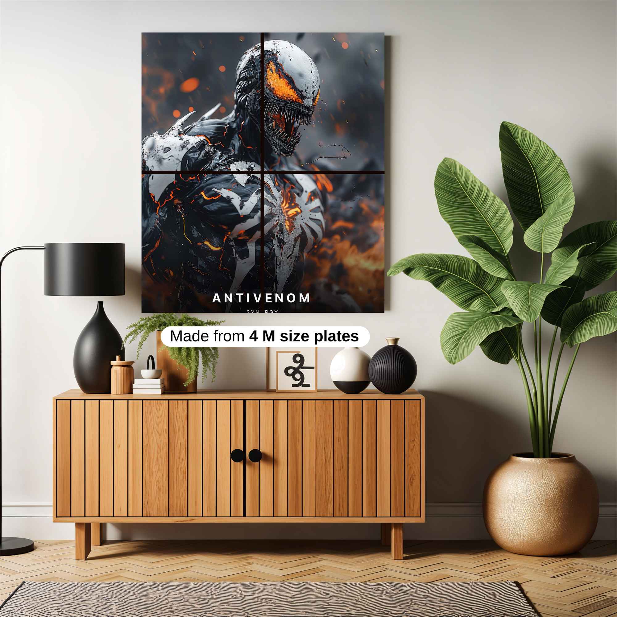 Batman Ascendant Safe Wall Magnetic / M