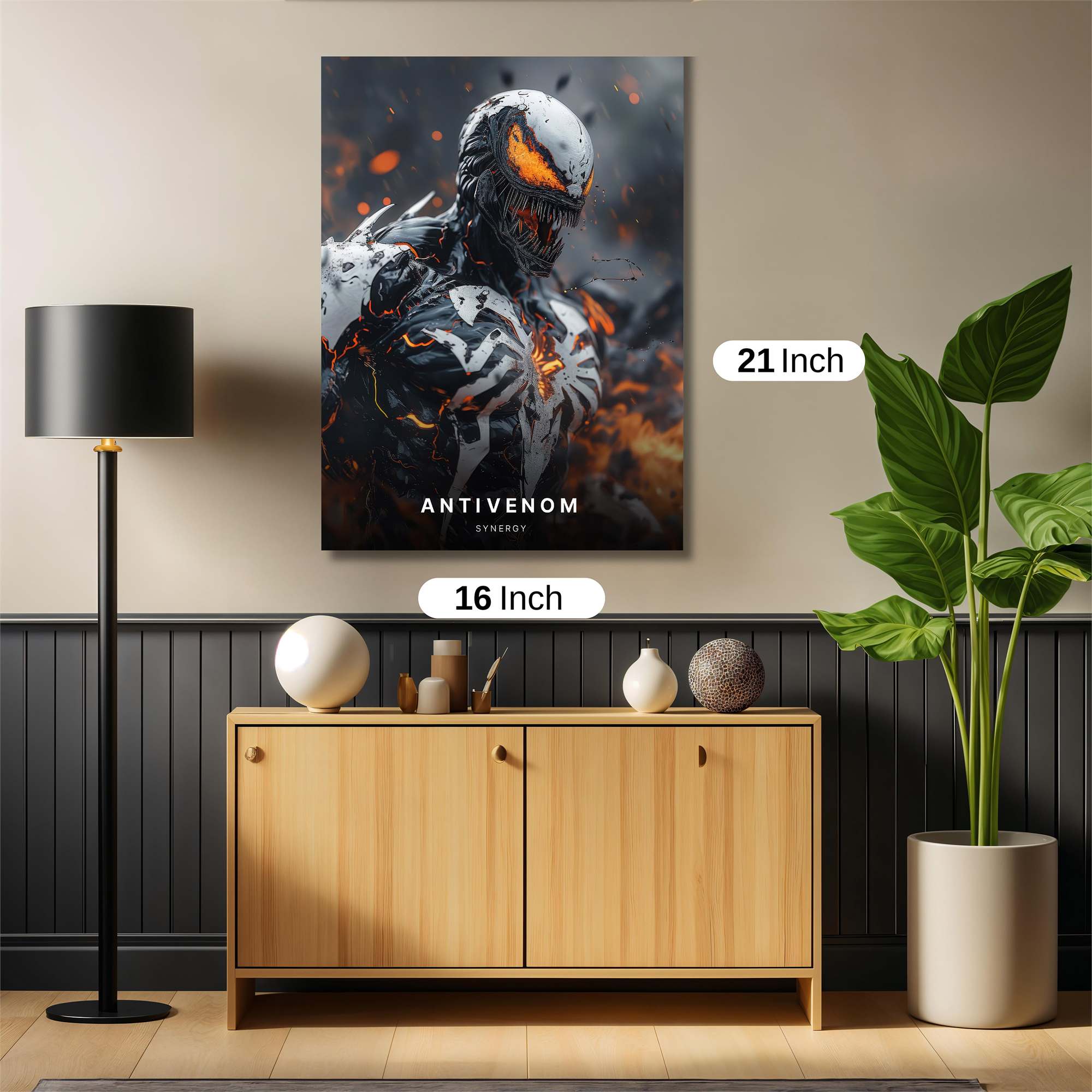 Batman Ascendant Safe Wall Magnetic / M