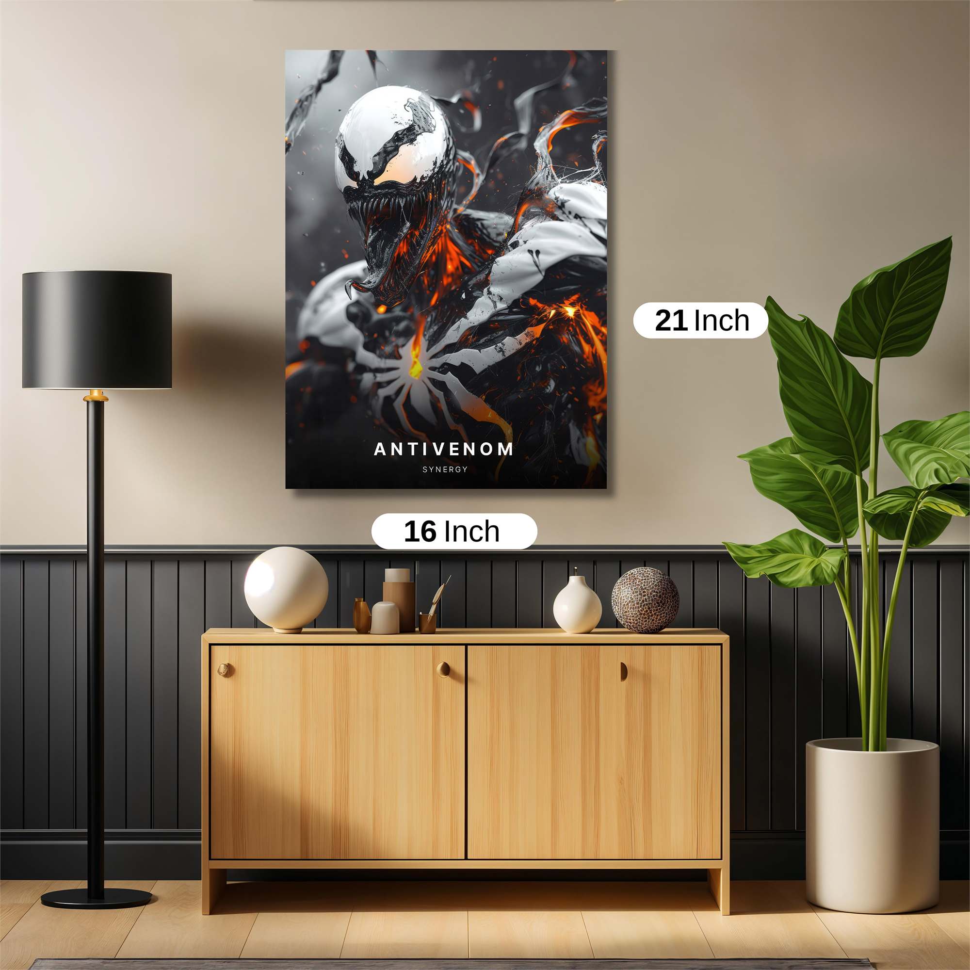 Batman Ascendant Safe Wall Magnetic / M