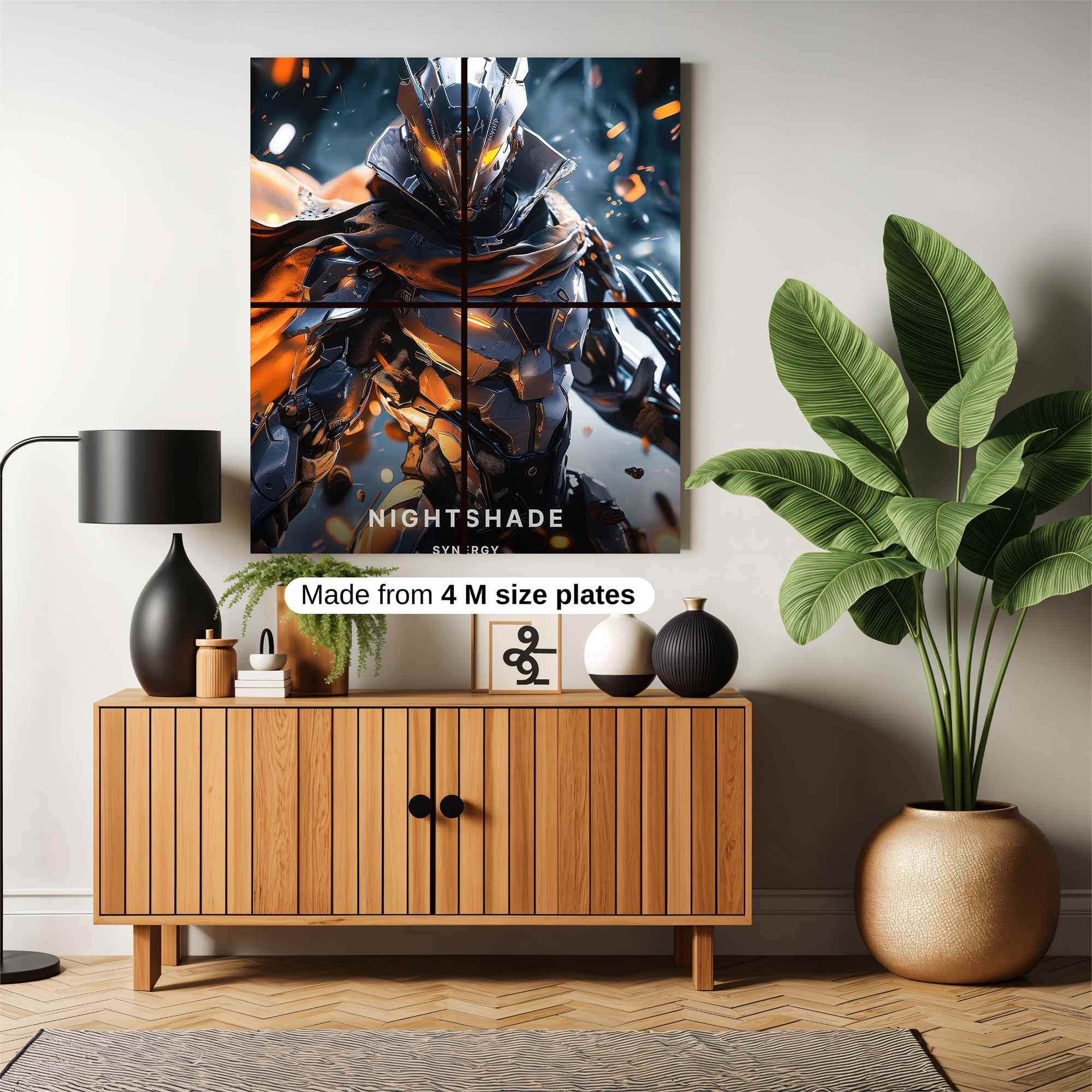 Owl Vengeful Safe Wall Magnetic / M