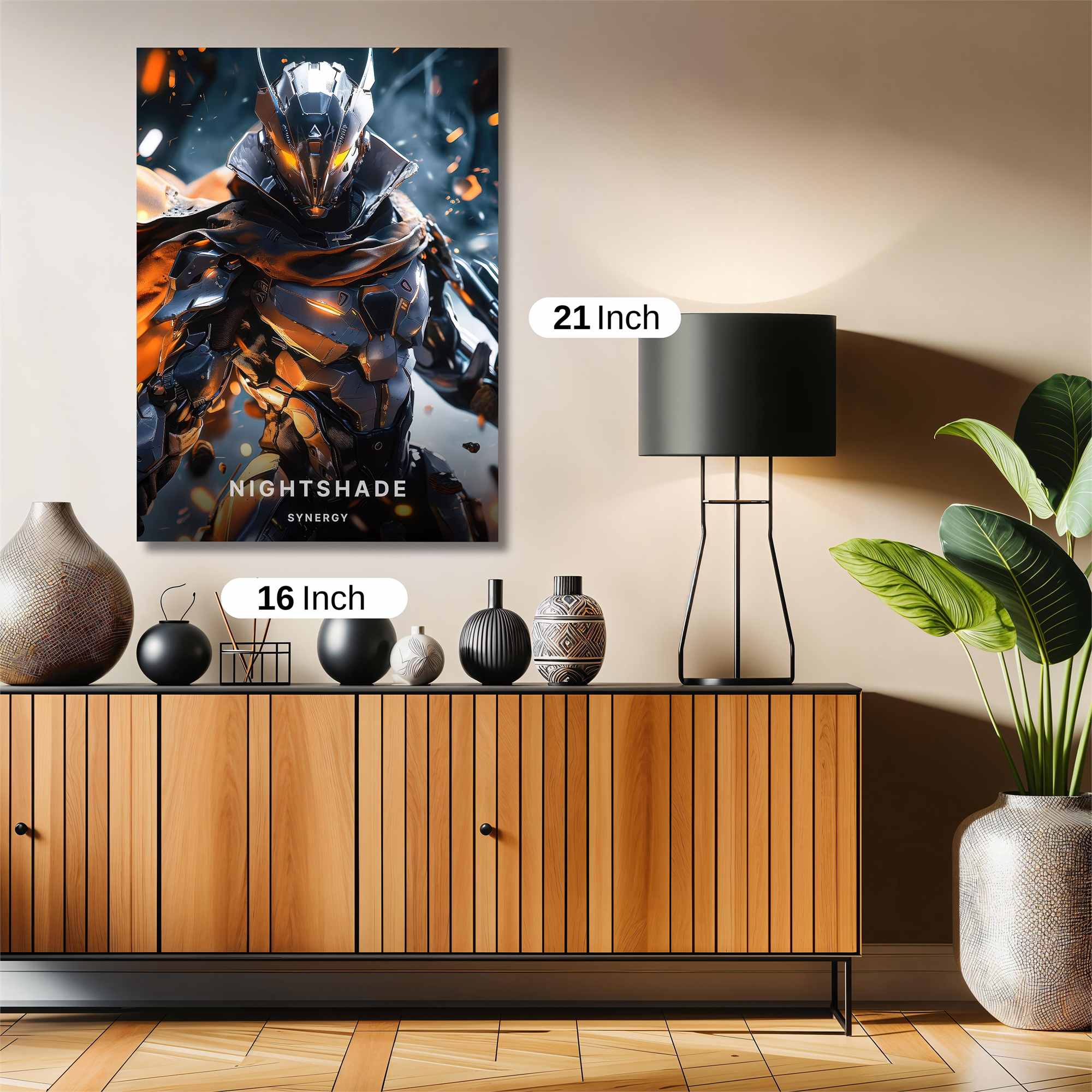 Owl Vengeful Safe Wall Magnetic / M