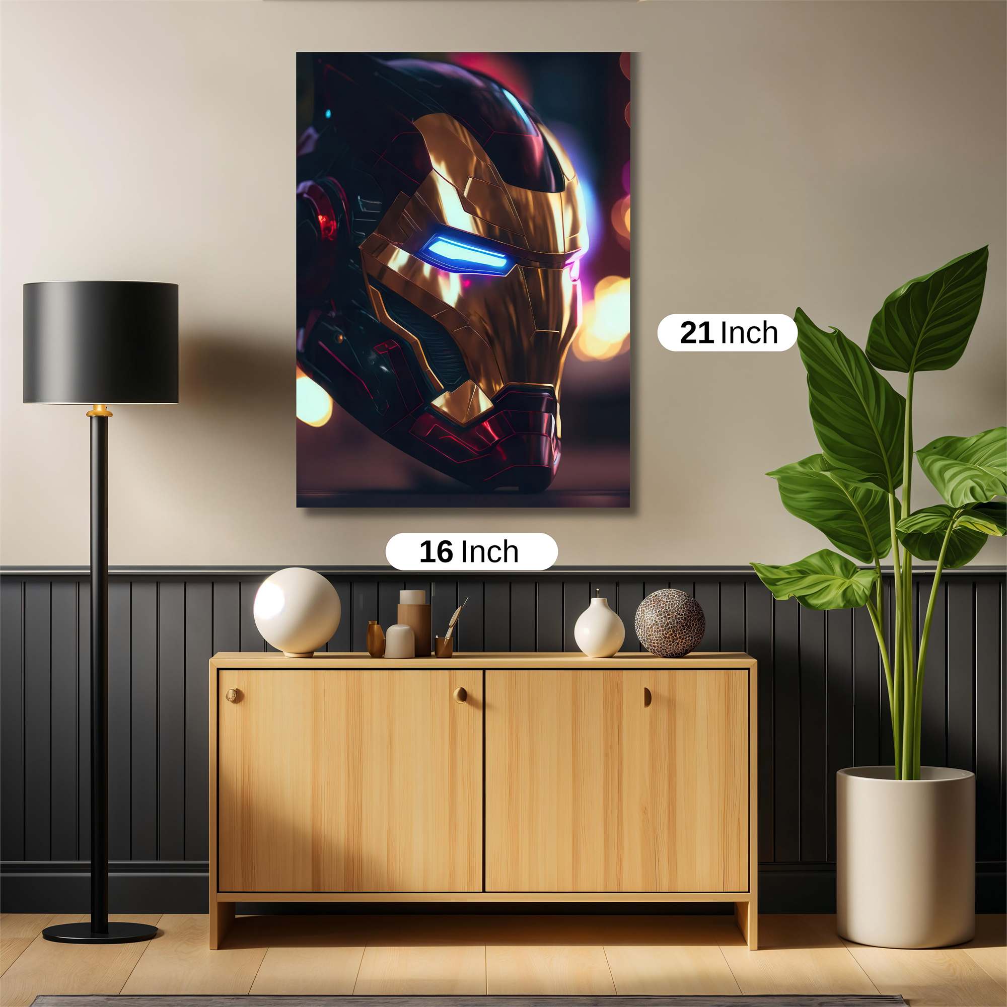 Iron Radiance Safe Wall Magnetic / M