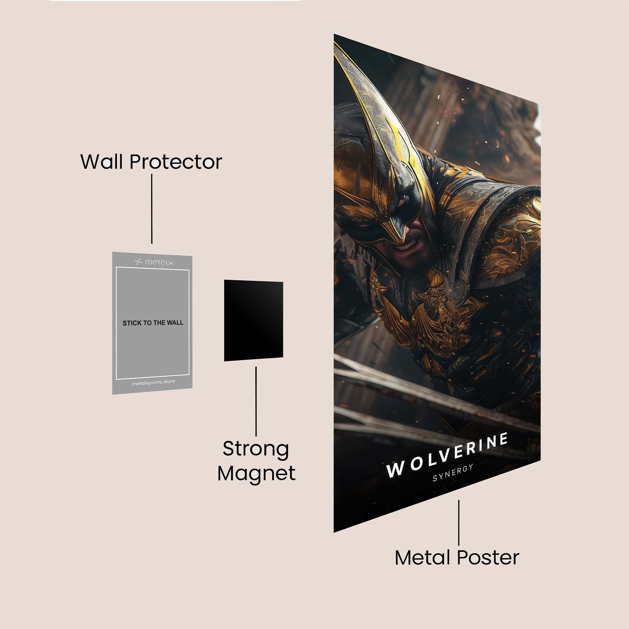 Phoenix Enigma Safe Wall Magnetic / M