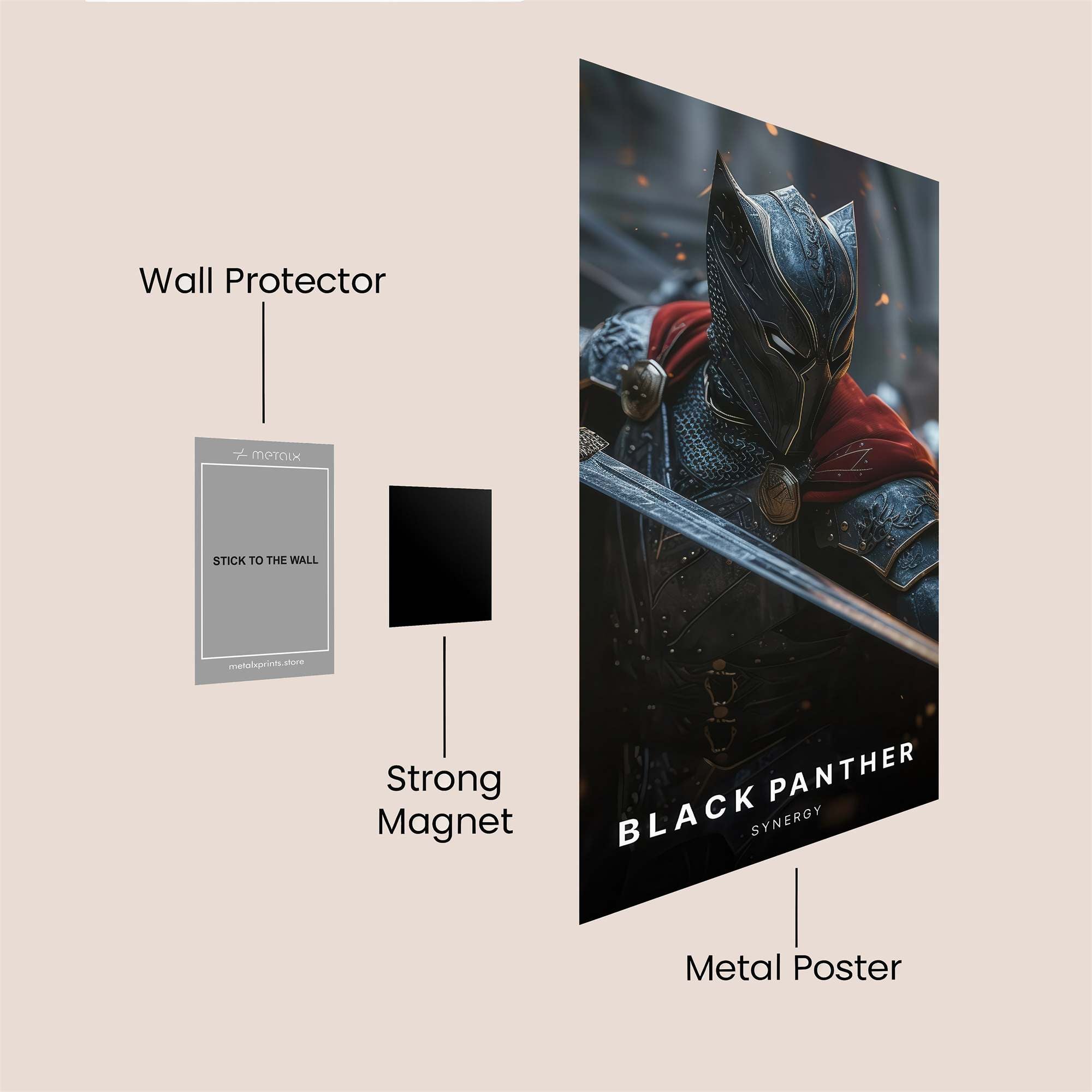 Panther Frost Safe Wall Magnetic / M