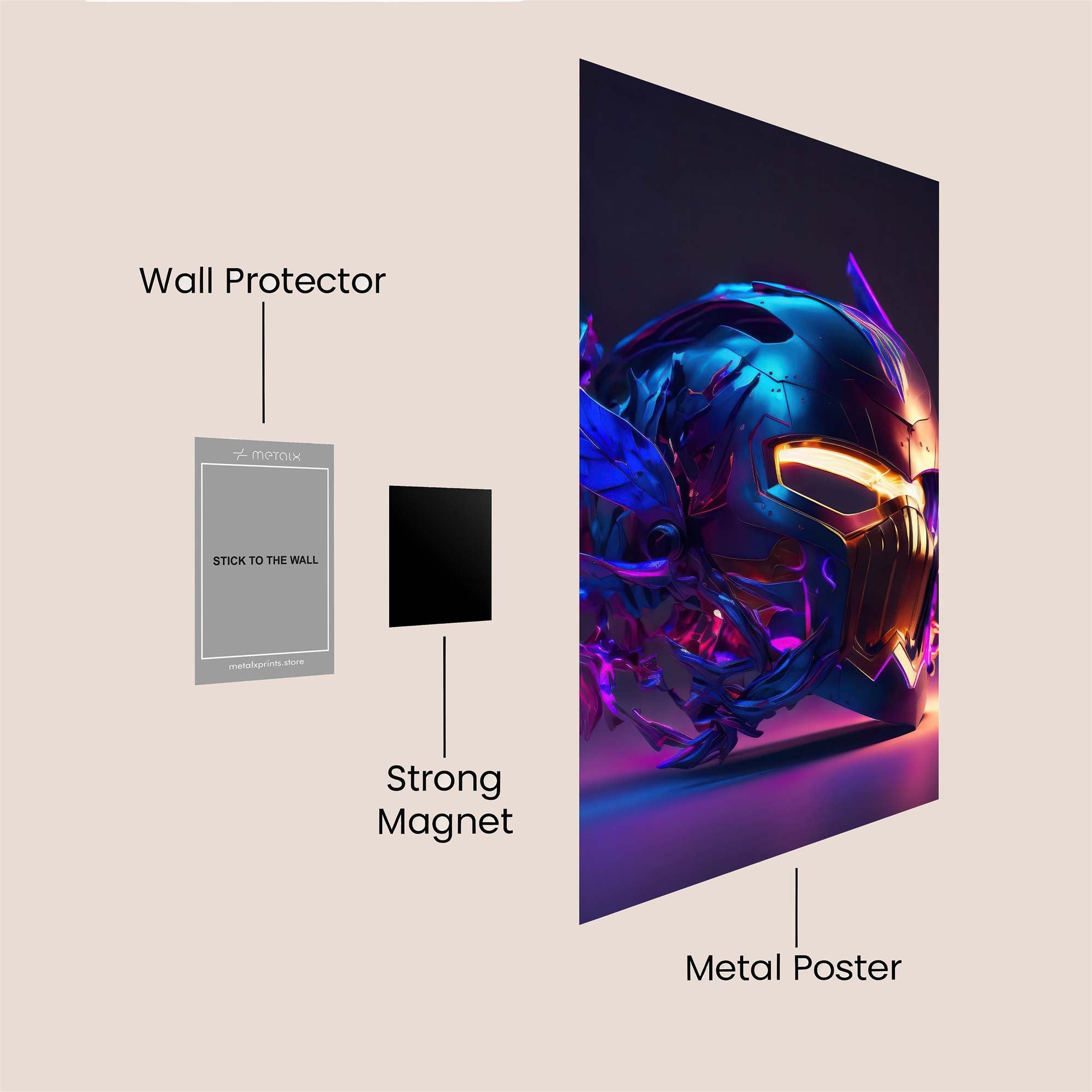 Phoenix Radiant Safe Wall Magnetic / M