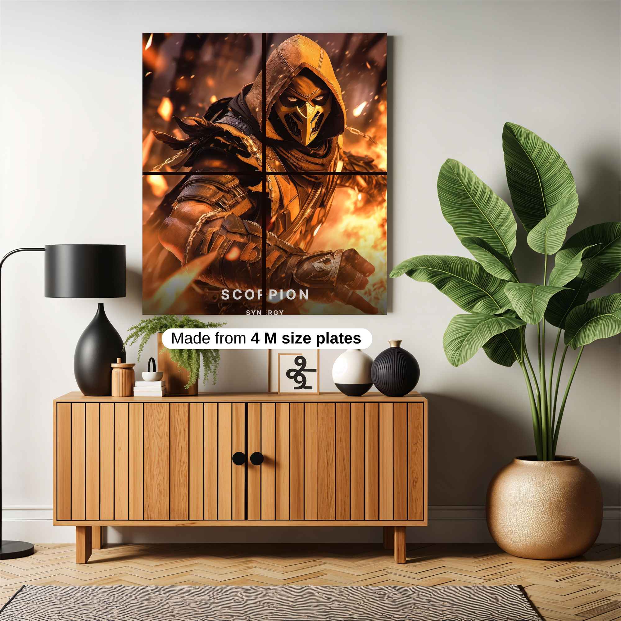 Mystic Glow Safe Wall Magnetic / M