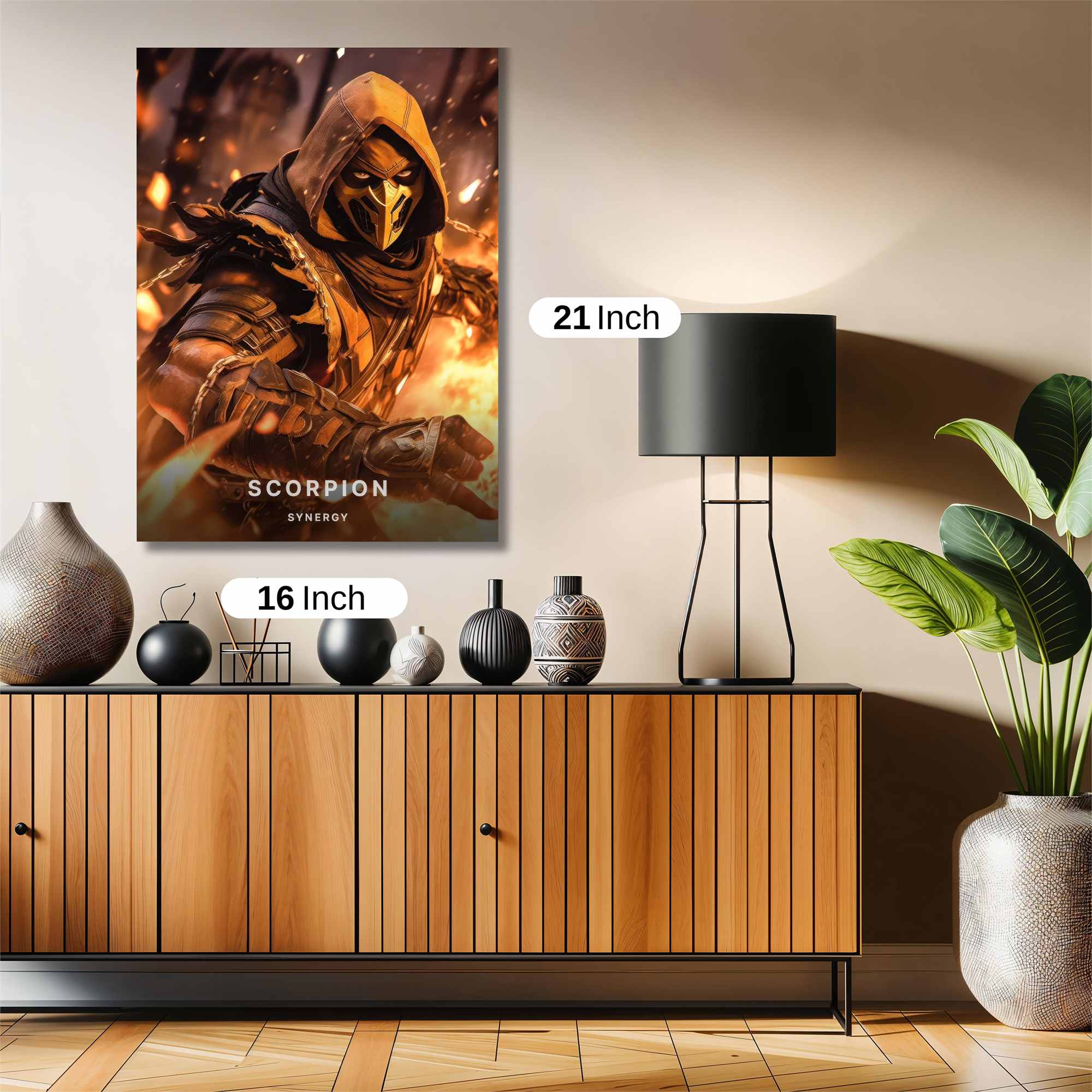 Mystic Glow Safe Wall Magnetic / M
