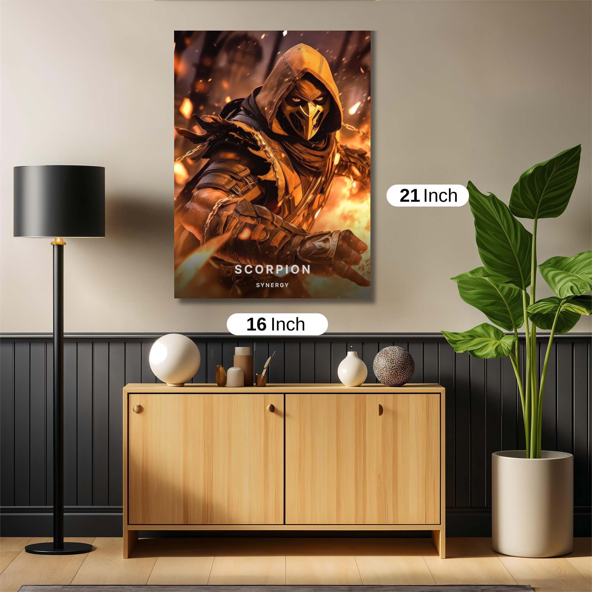 Mystic Glow Safe Wall Magnetic / M