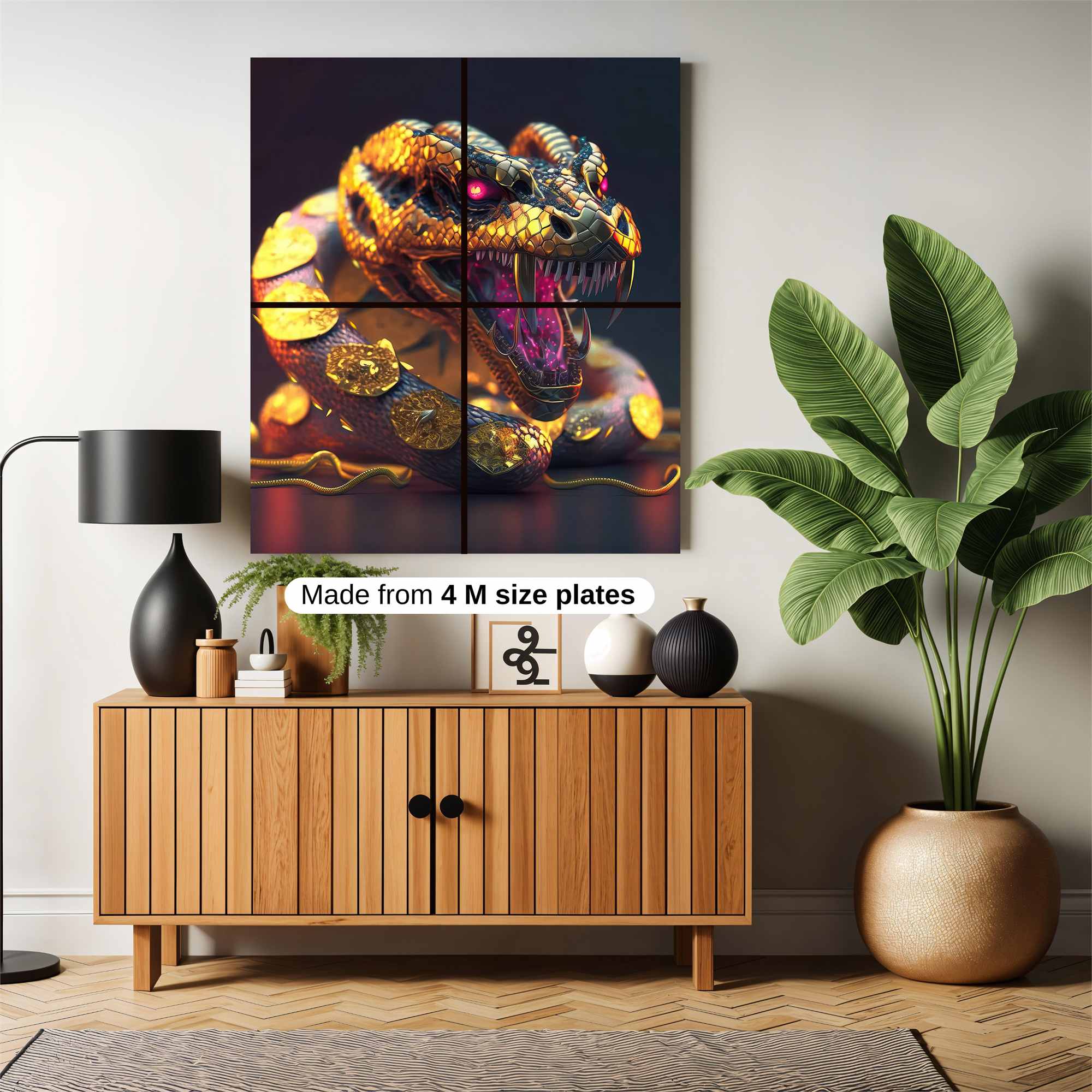 Nagini Enigmatic Safe Wall Magnetic / M