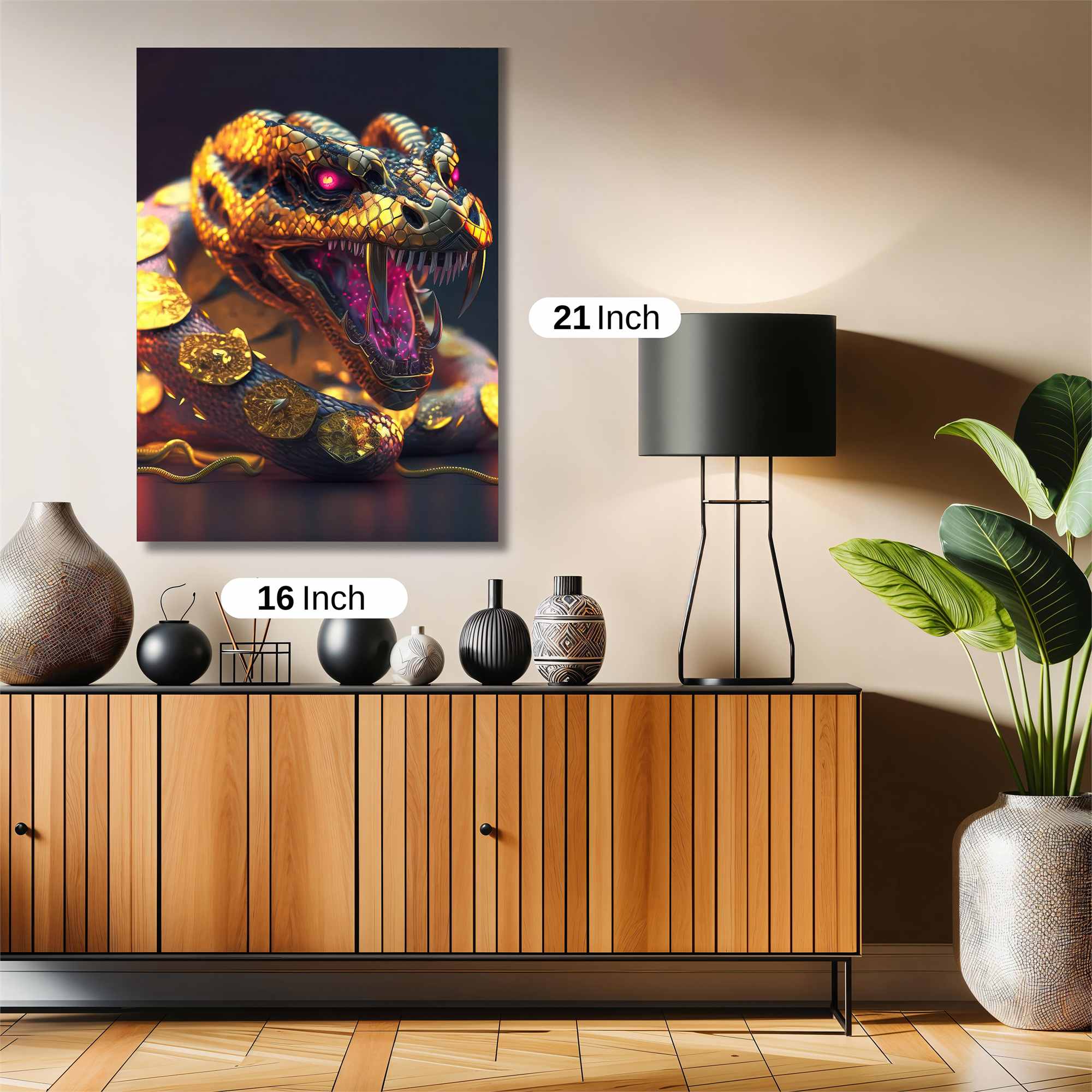 Nagini Enigmatic Safe Wall Magnetic / M