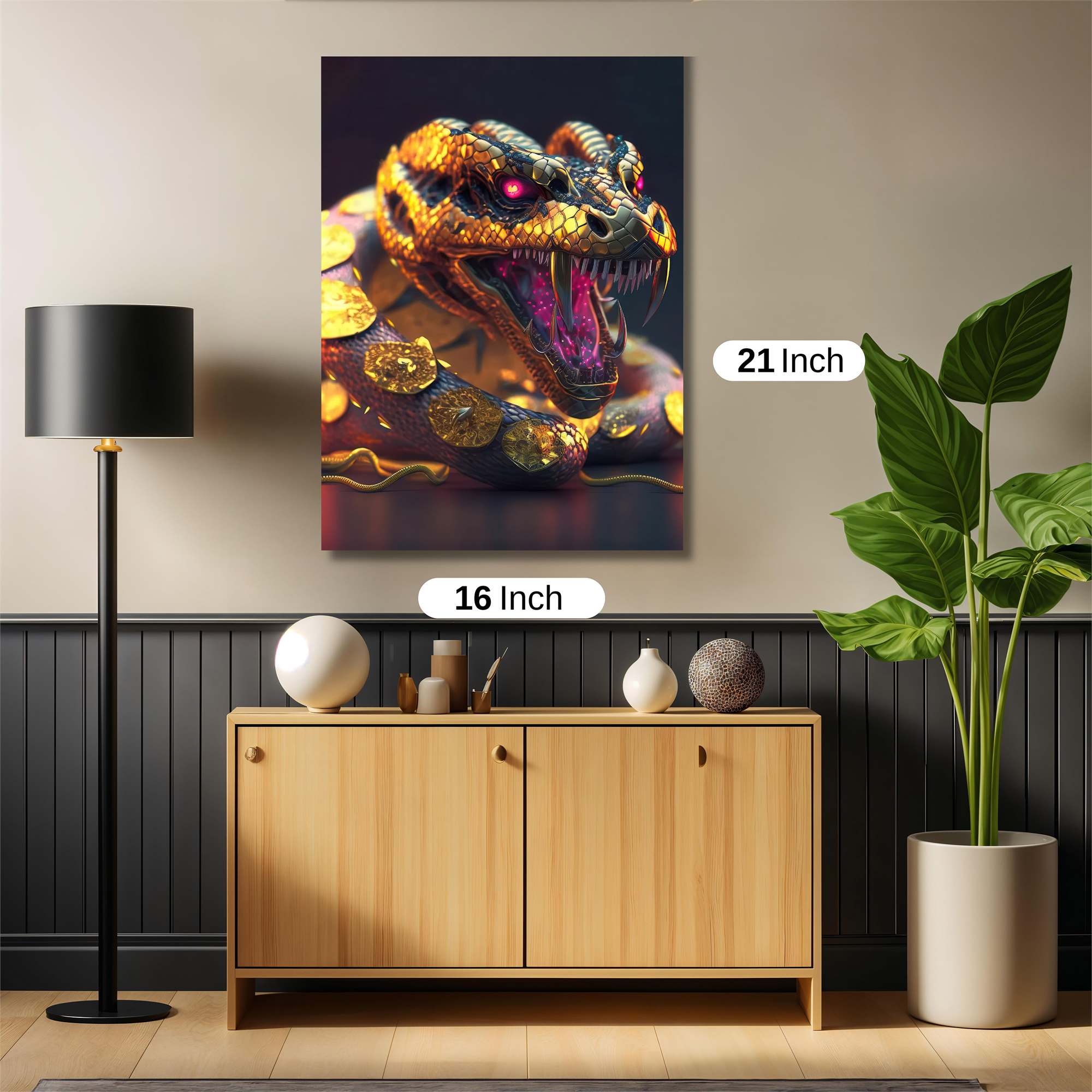 Nagini Enigmatic Safe Wall Magnetic / M
