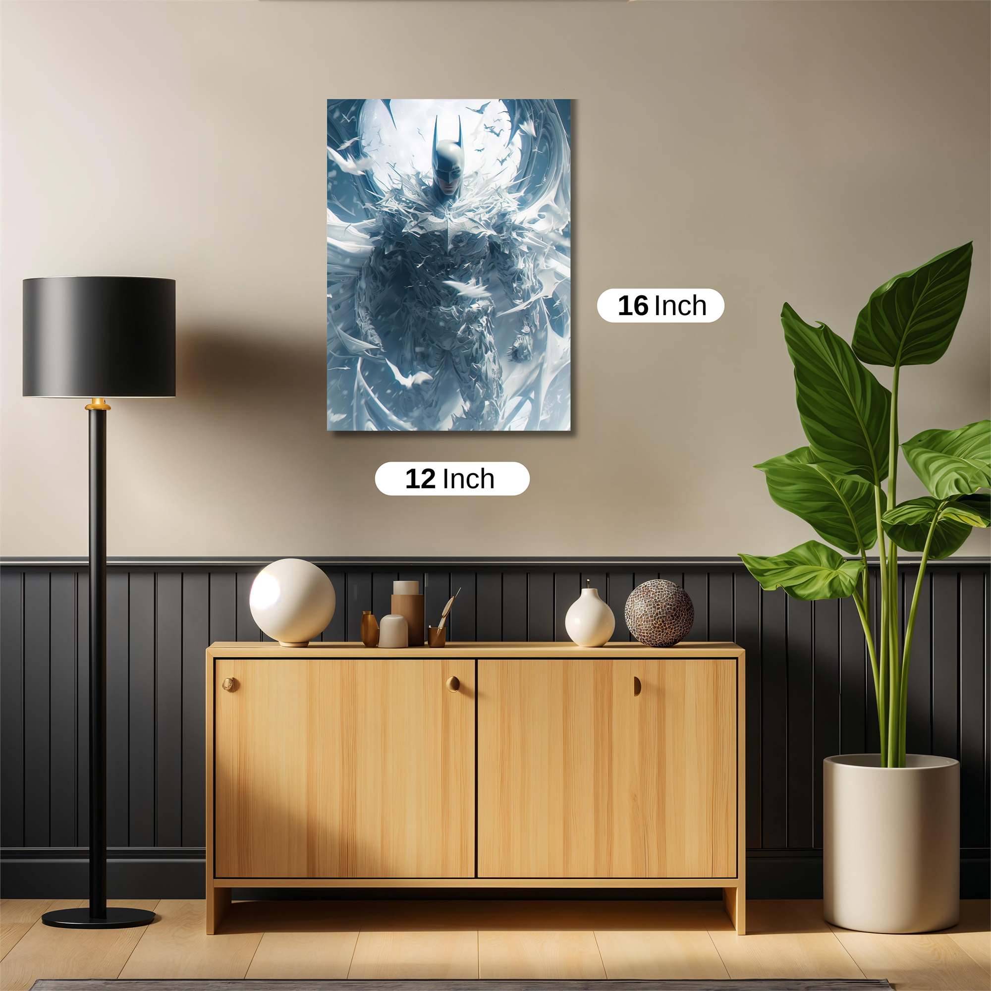 Batman Frigid Safe Wall Magnetic / M