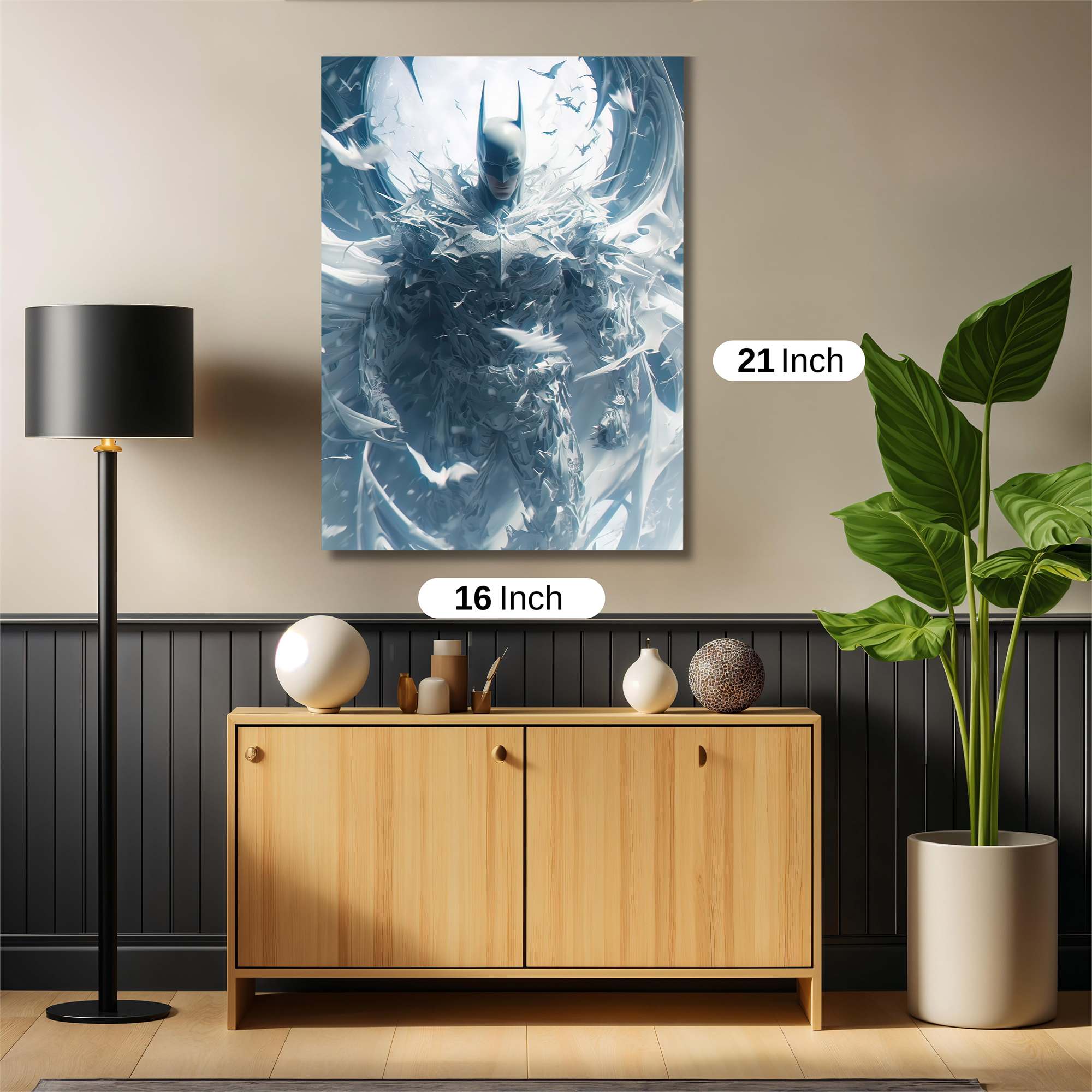 Batman Frigid Safe Wall Magnetic / M