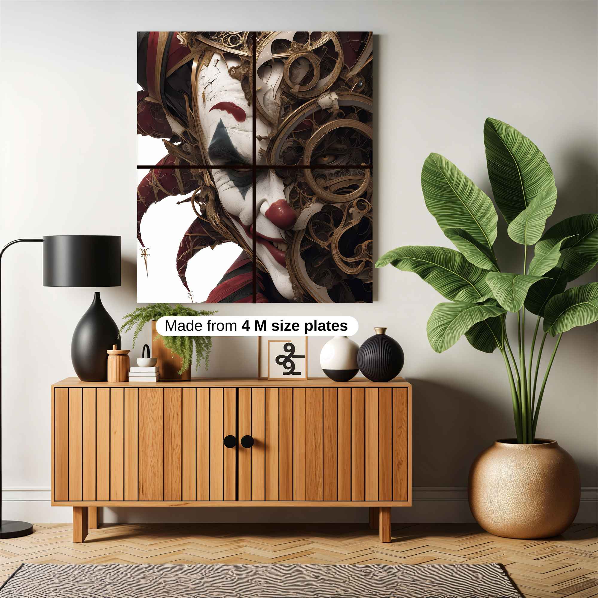 Jester Macabre Safe Wall Magnetic / M