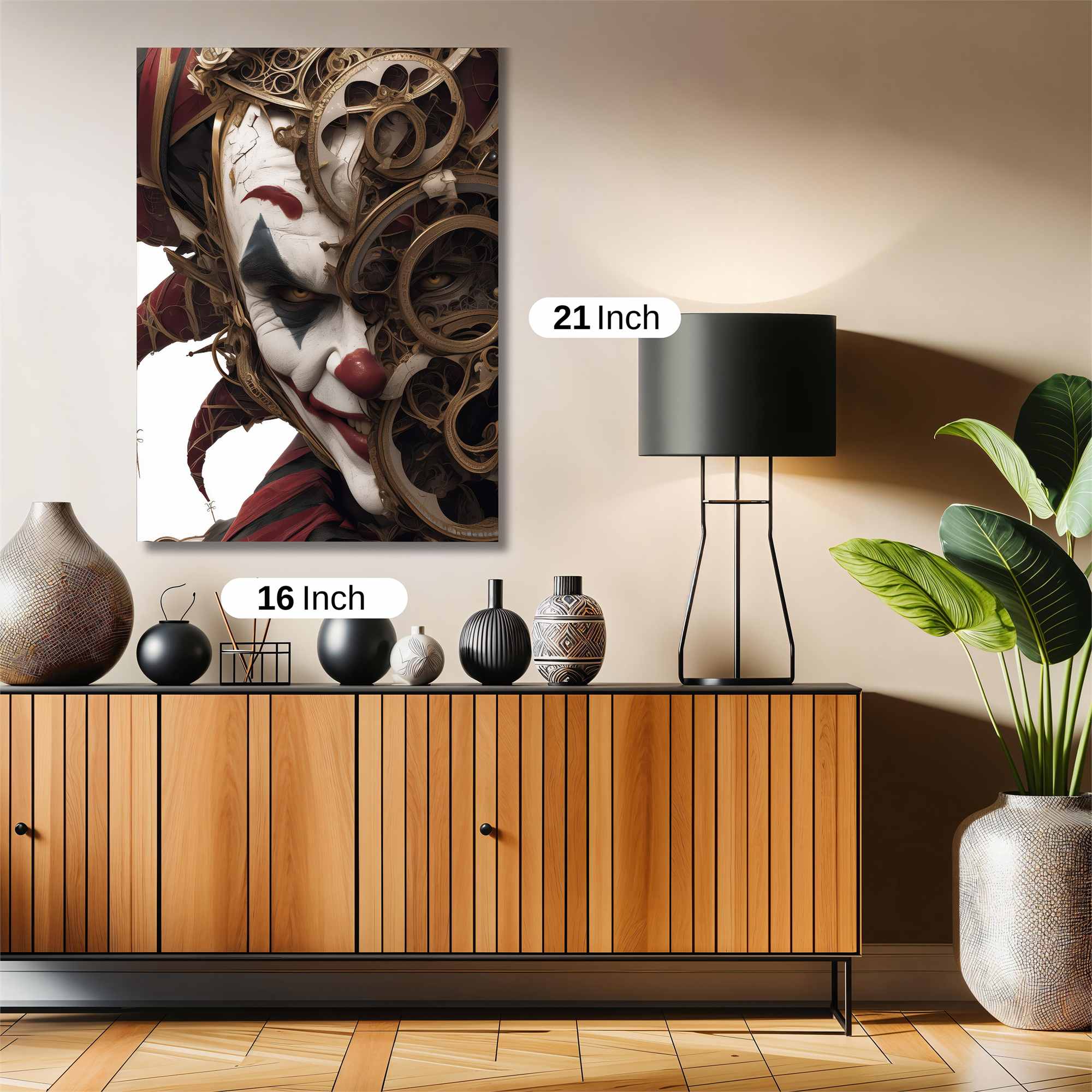 Jester Macabre Safe Wall Magnetic / M