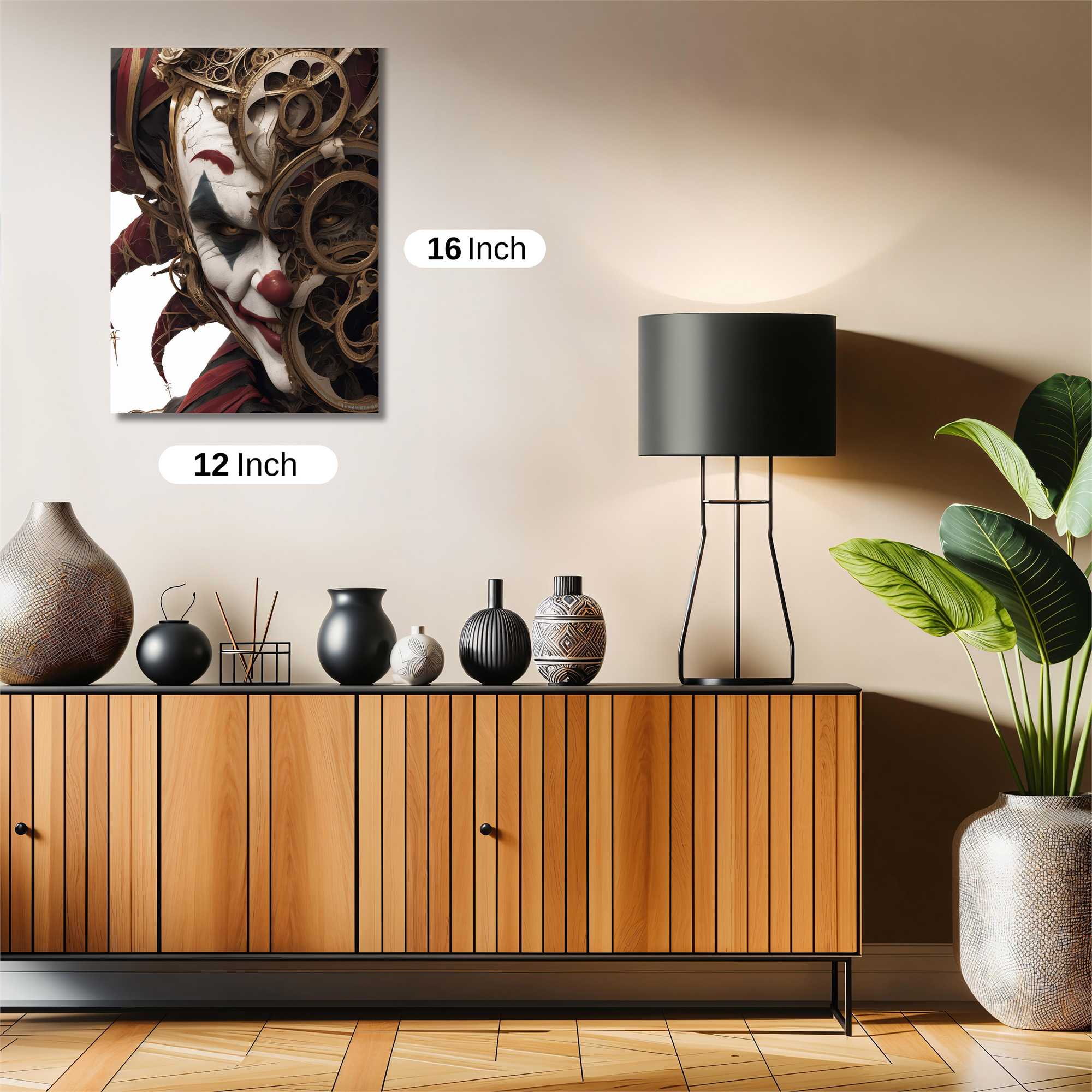Jester Macabre Safe Wall Magnetic / M
