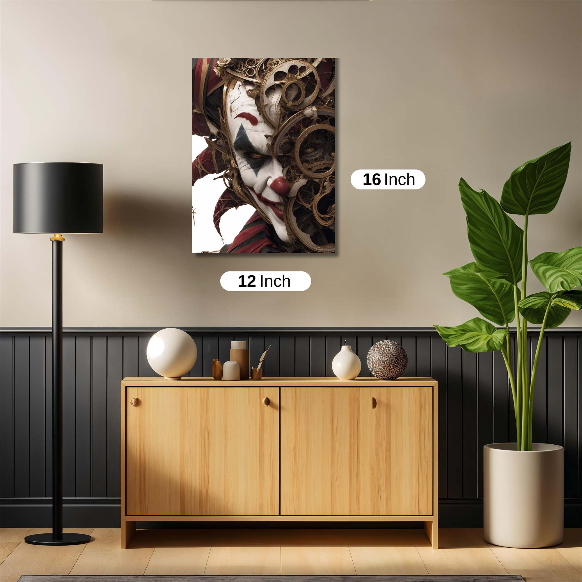 Jester Macabre Safe Wall Magnetic / M