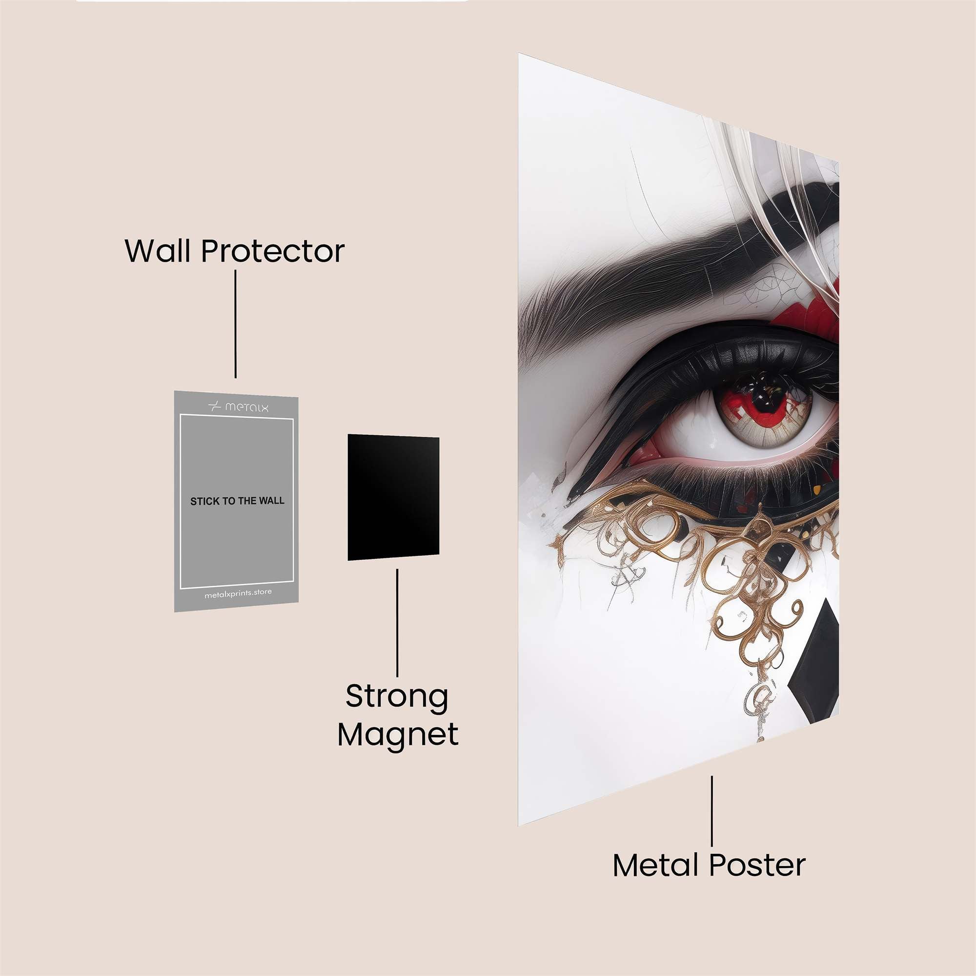 Harley Enigmatic Safe Wall Magnetic / M