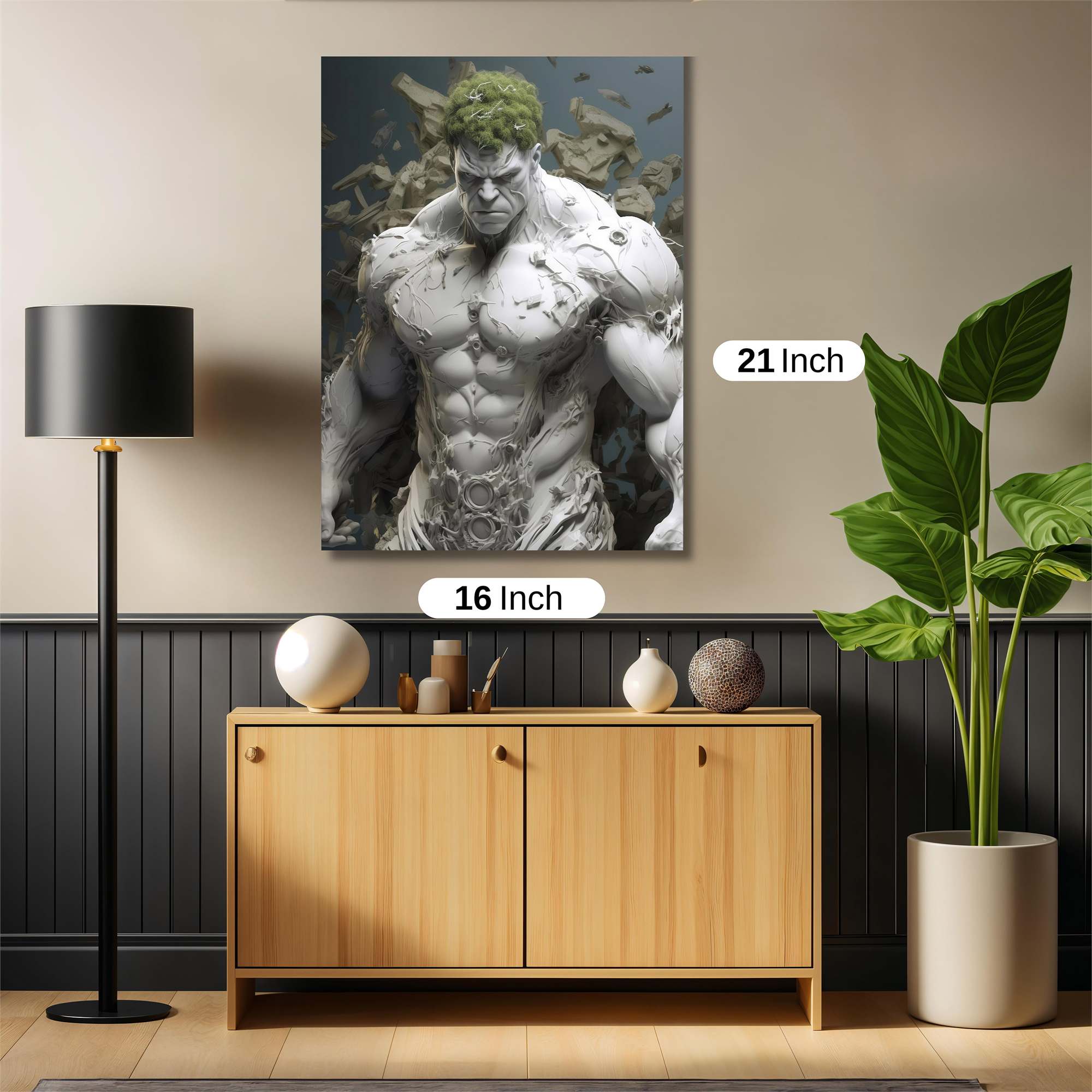 Hulk Resilient Safe Wall Magnetic / M