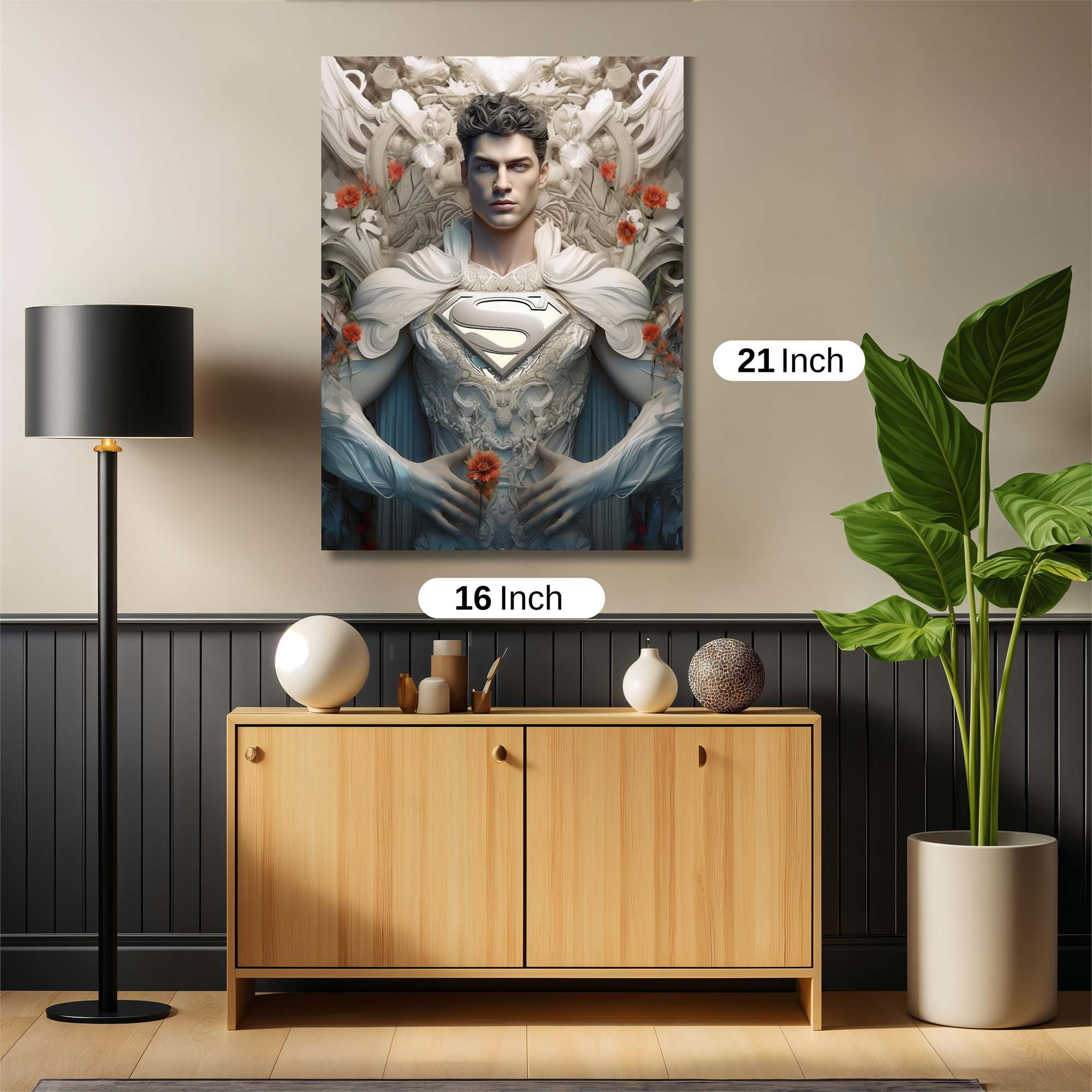 Superman Serenity Safe Wall Magnetic / M