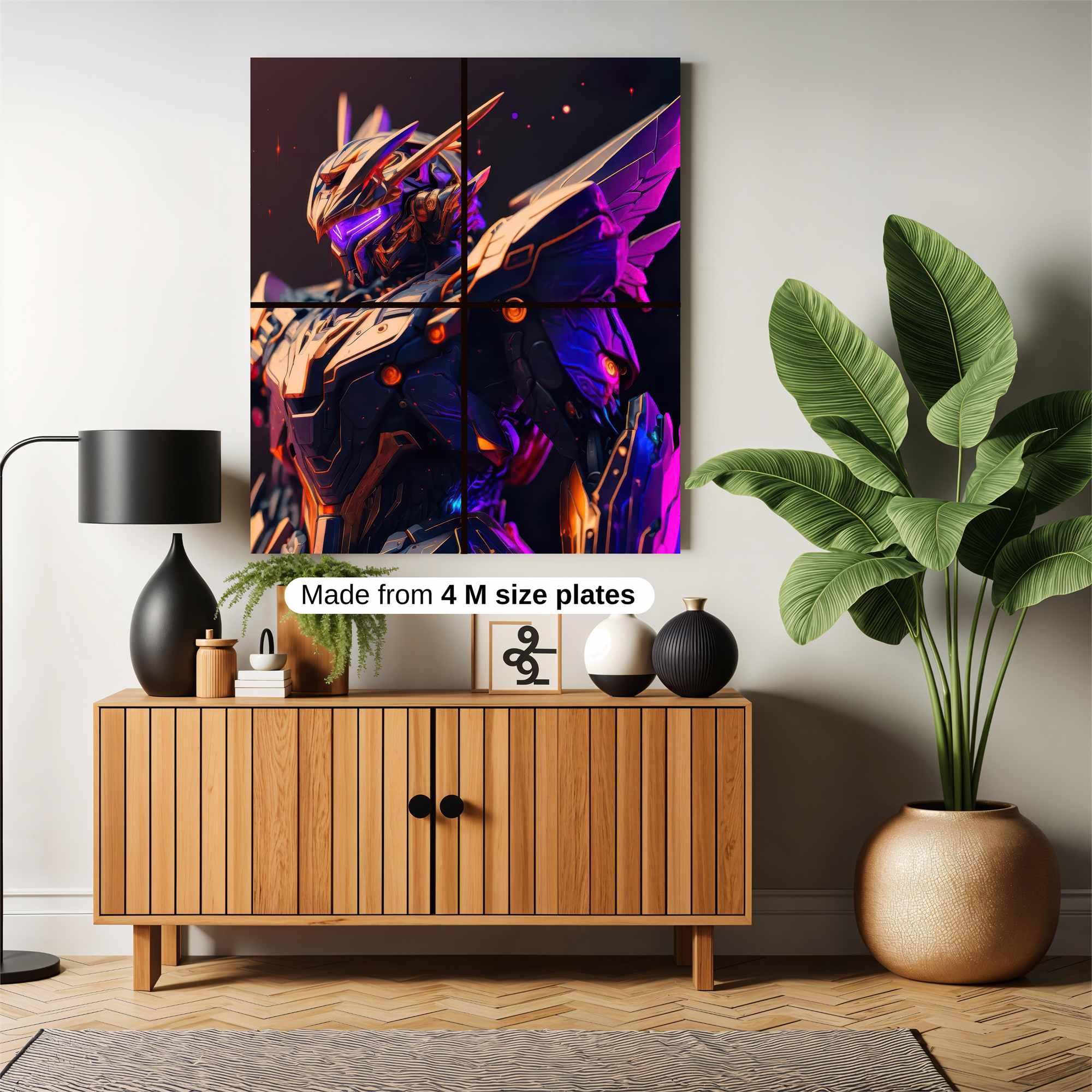 Gundam Radiant Safe Wall Magnetic / M