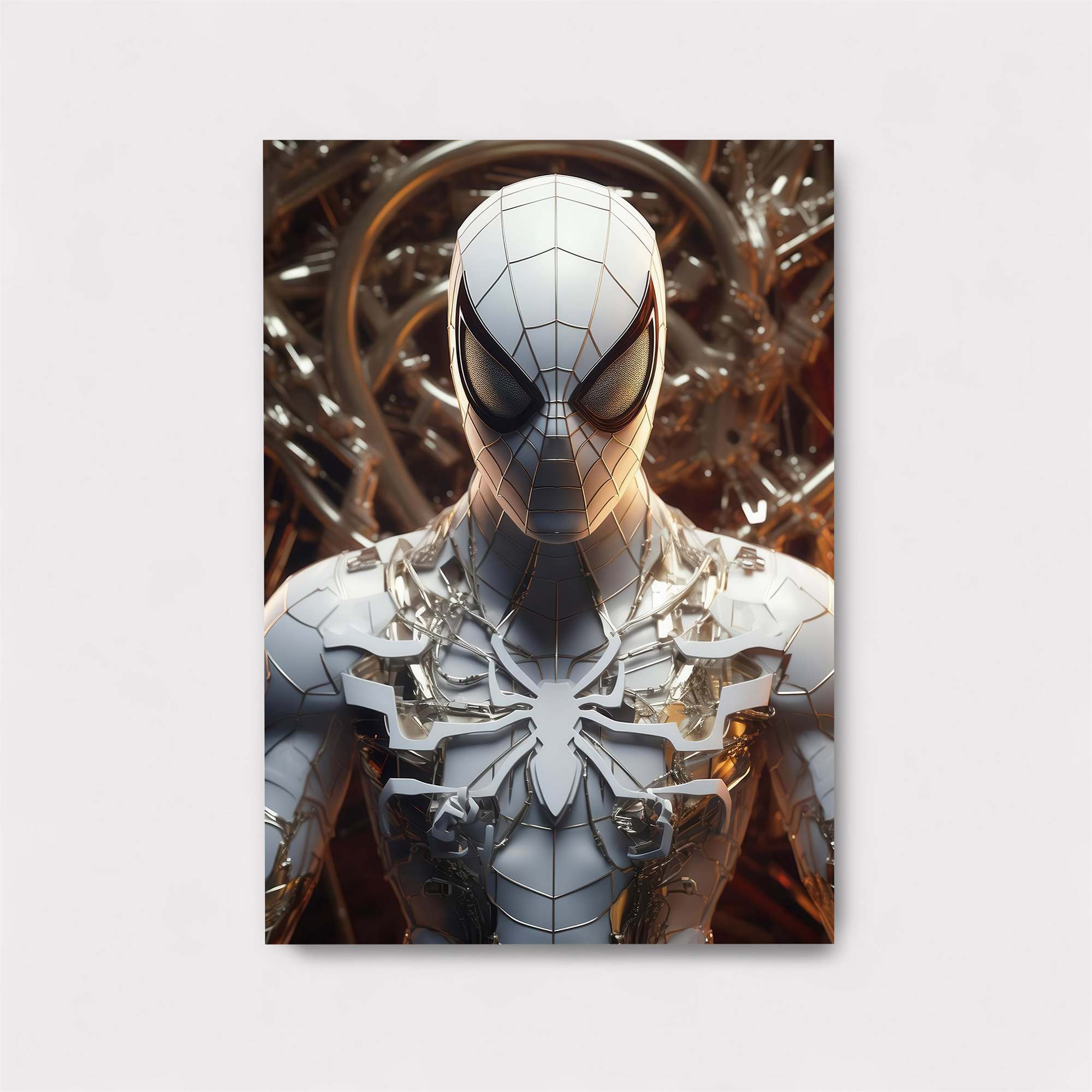 Spider Ensnared Safe Wall Magnetic / M