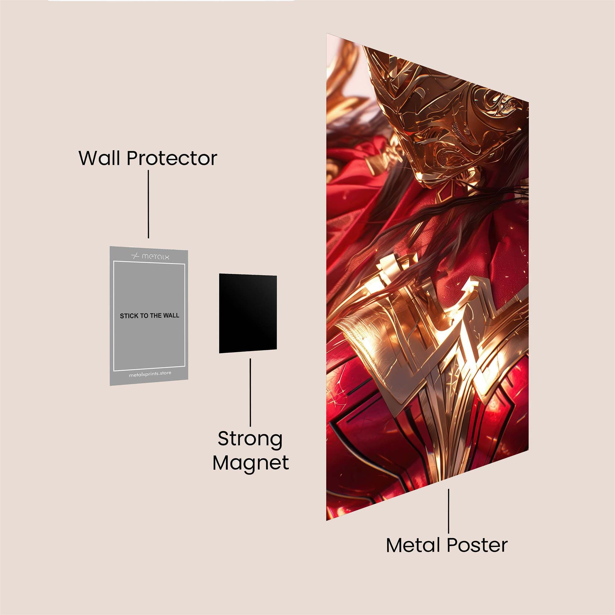 Warrior Radiant Safe Wall Magnetic / M