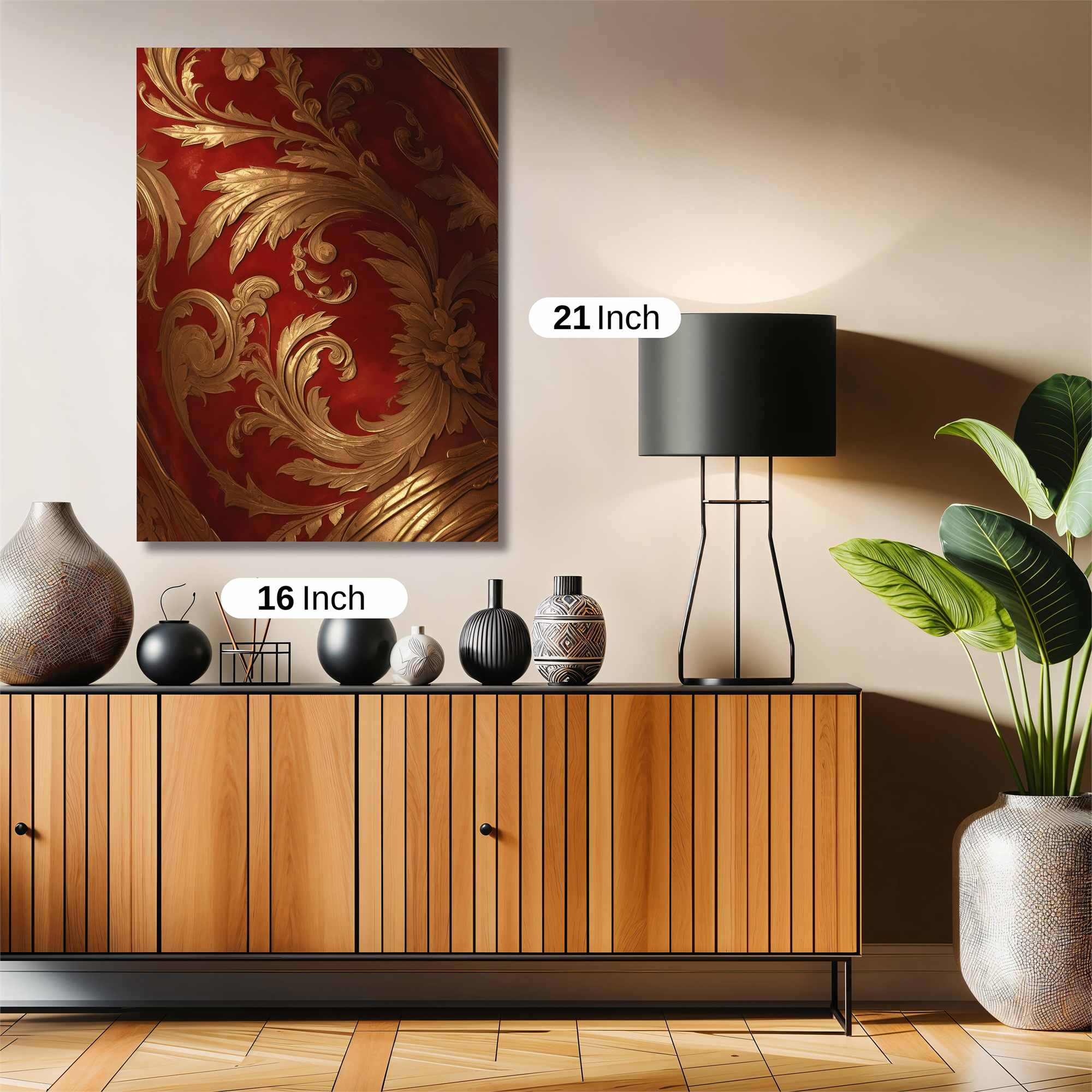 Golden Elegance Safe Wall Magnetic / M