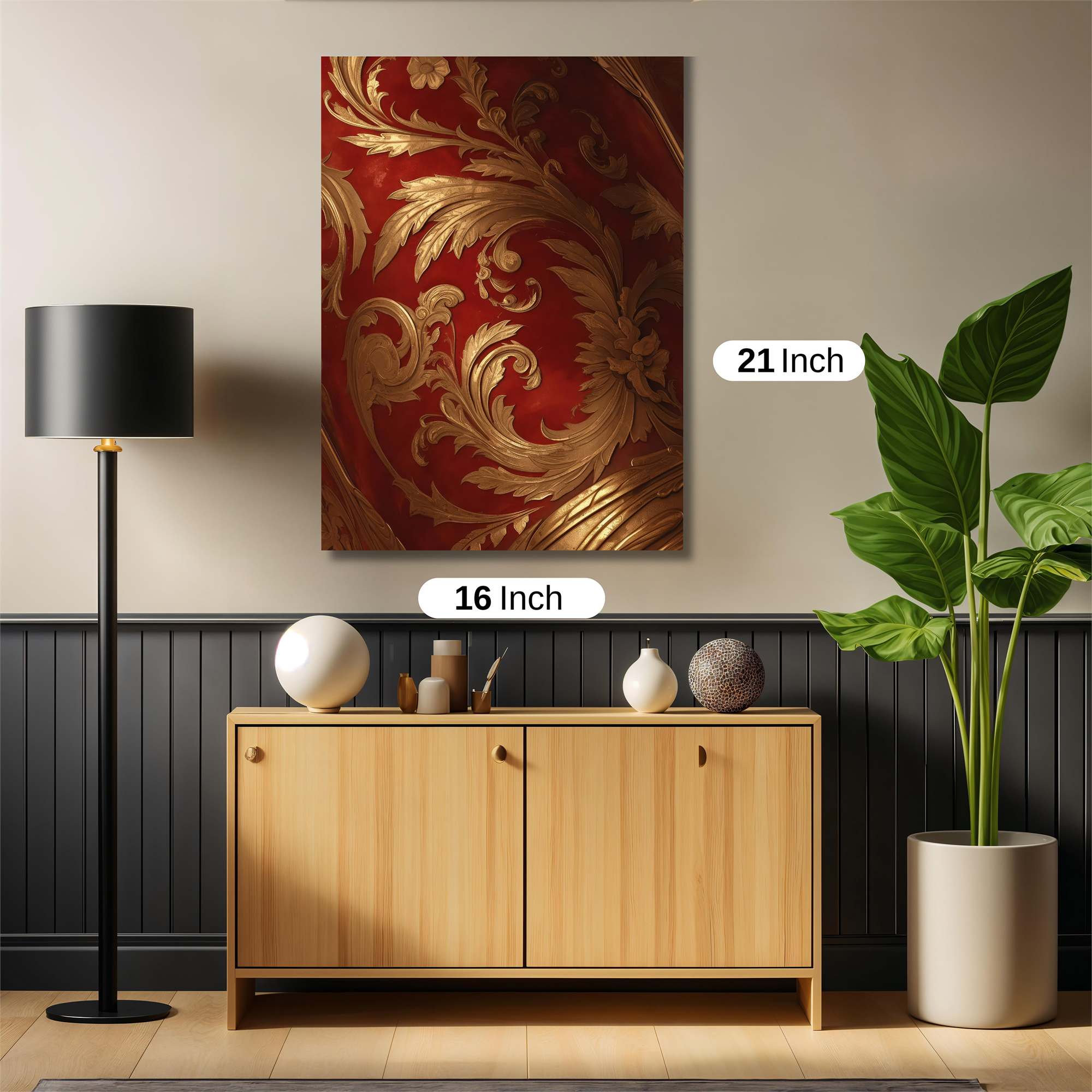 Golden Elegance Safe Wall Magnetic / M