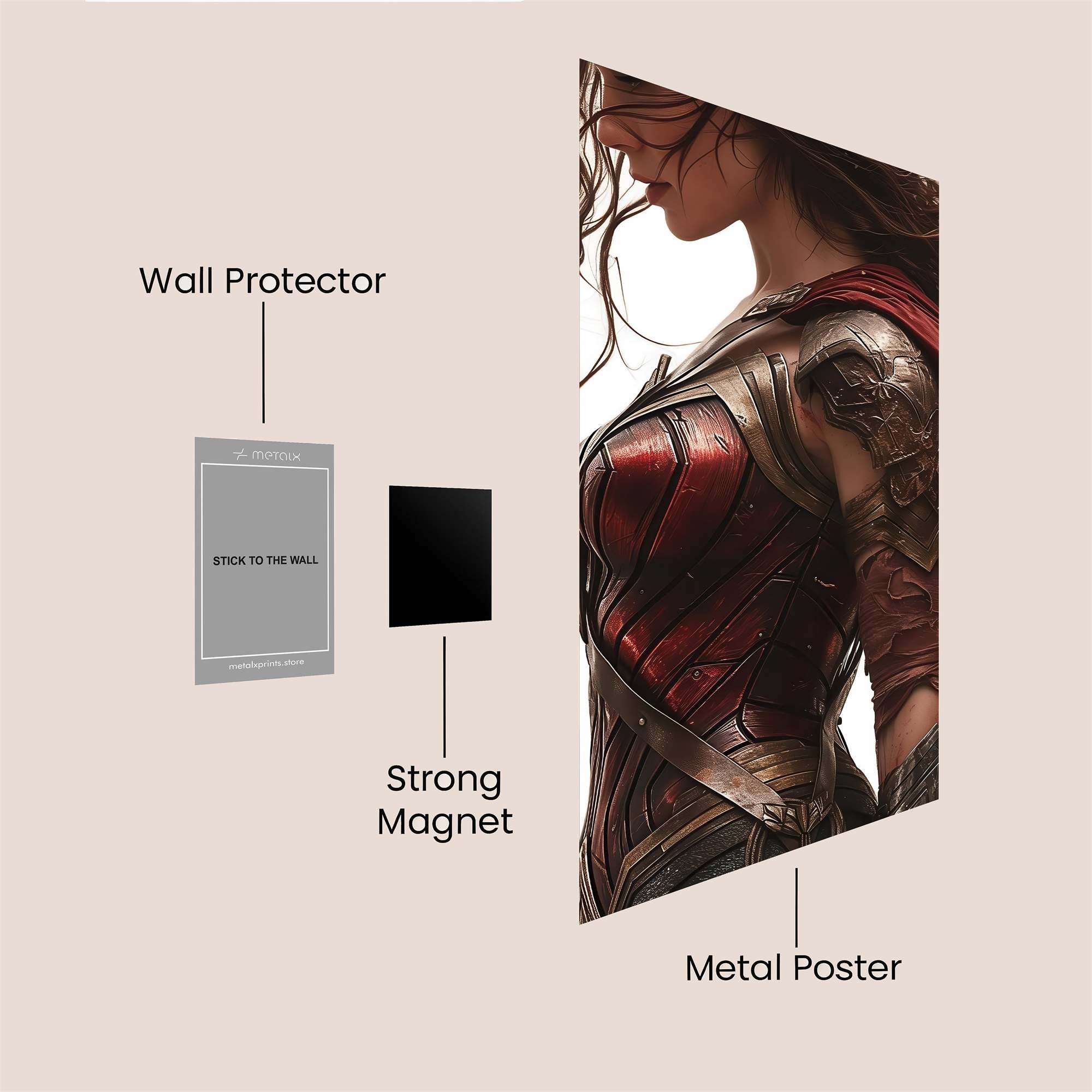 Diana Regal Safe Wall Magnetic / M