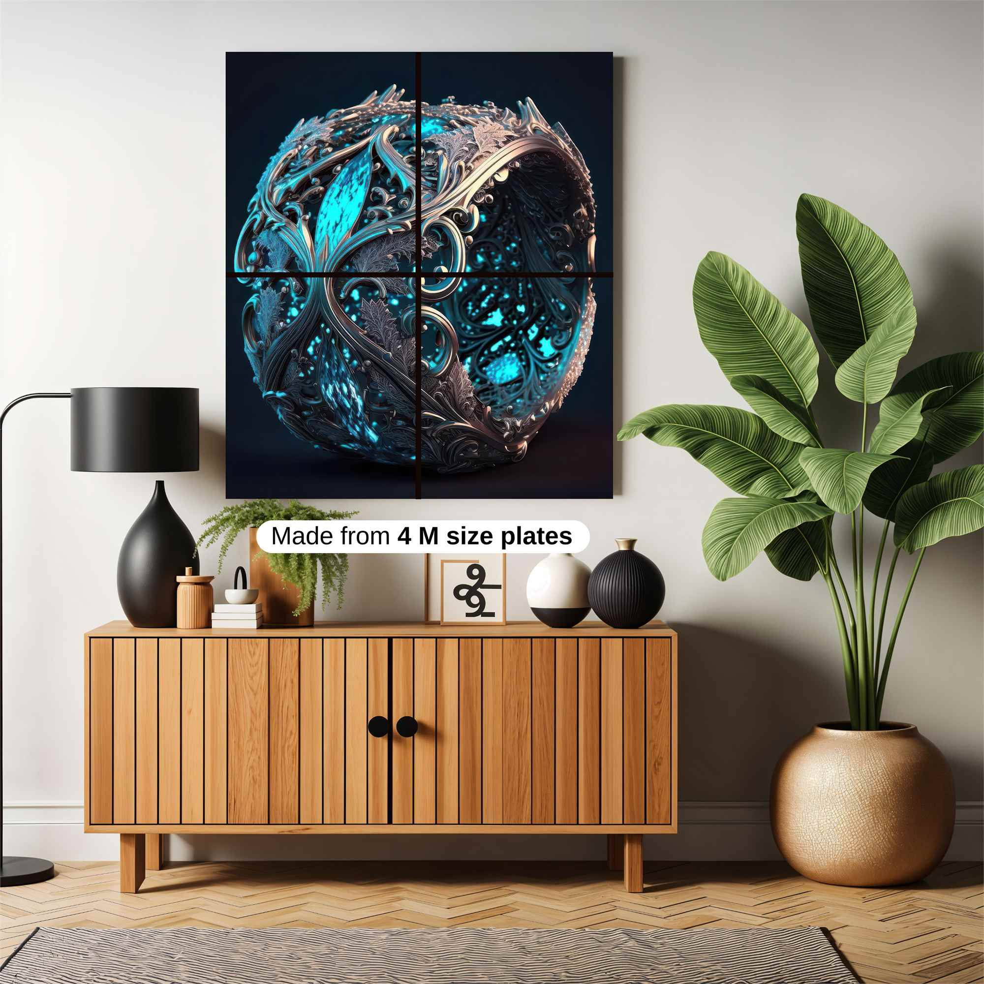 Ornate Enigma Safe Wall Magnetic / M