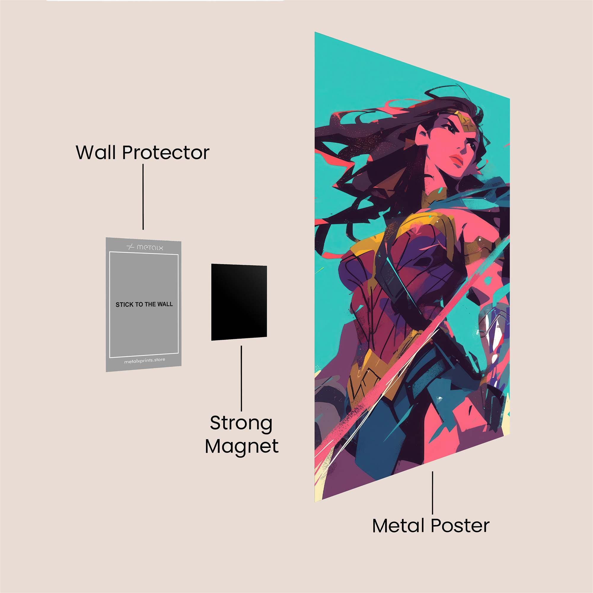 Wonder Radiant Safe Wall Magnetic / M