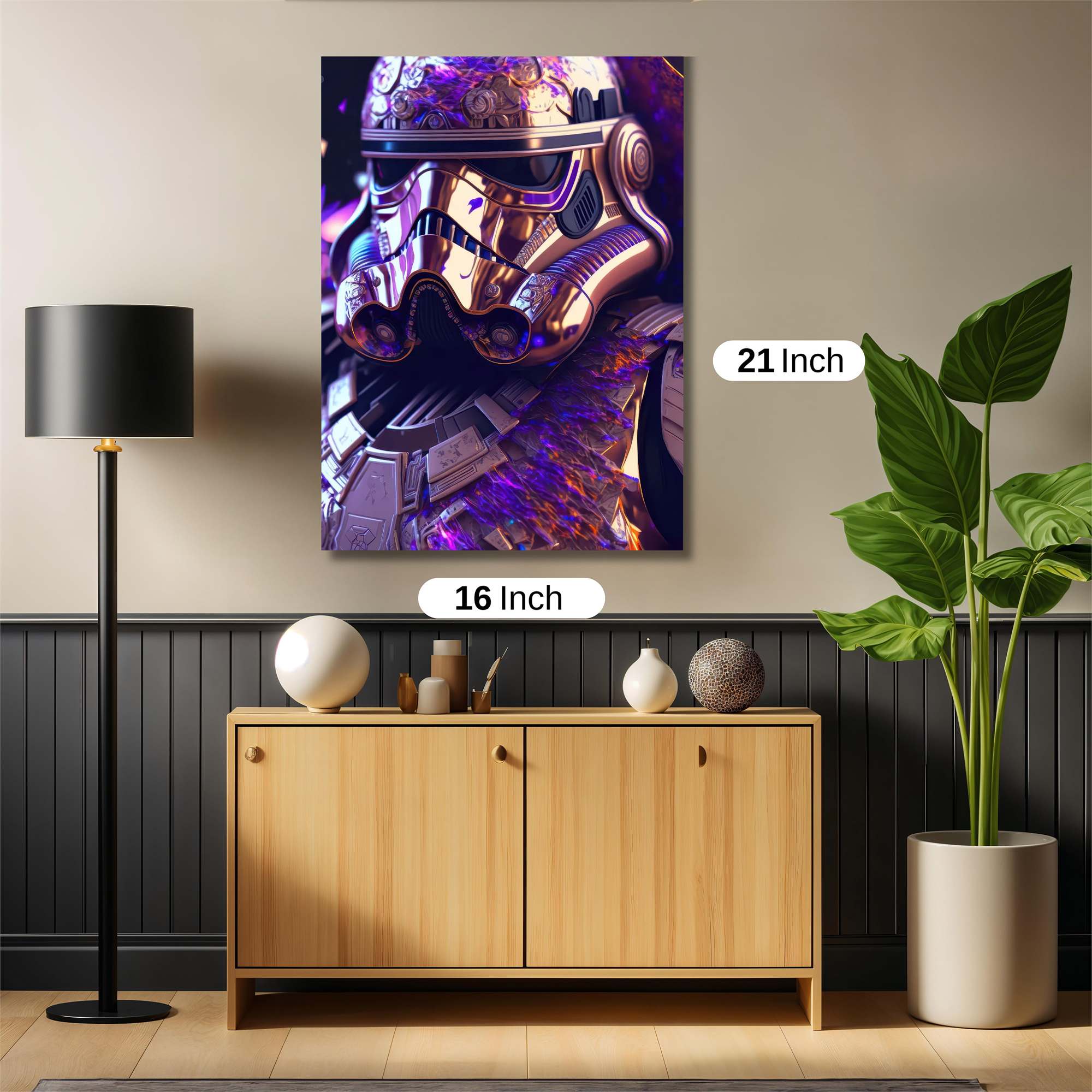 Trooper Enigma Safe Wall Magnetic / M