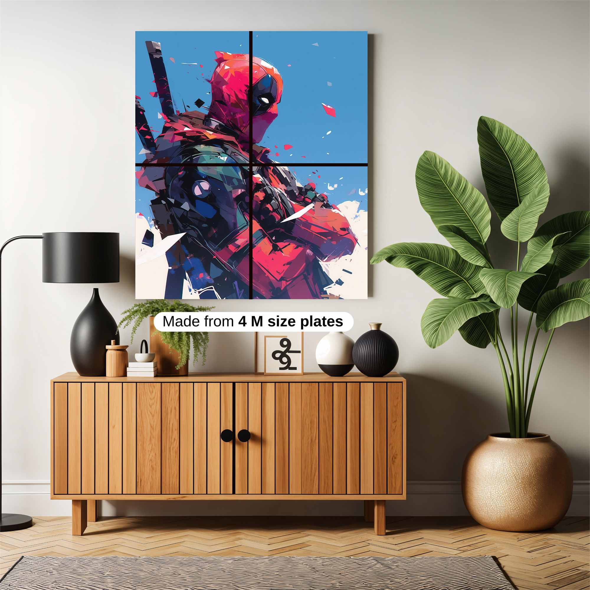 Deadpool Dynamic Safe Wall Magnetic / M