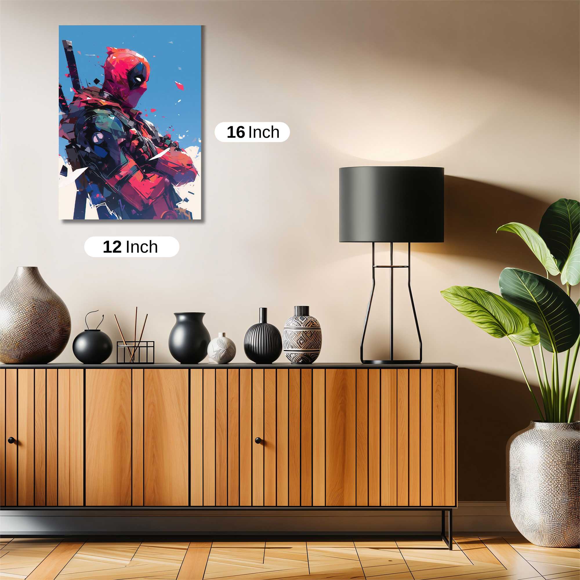 Deadpool Dynamic Safe Wall Magnetic / M