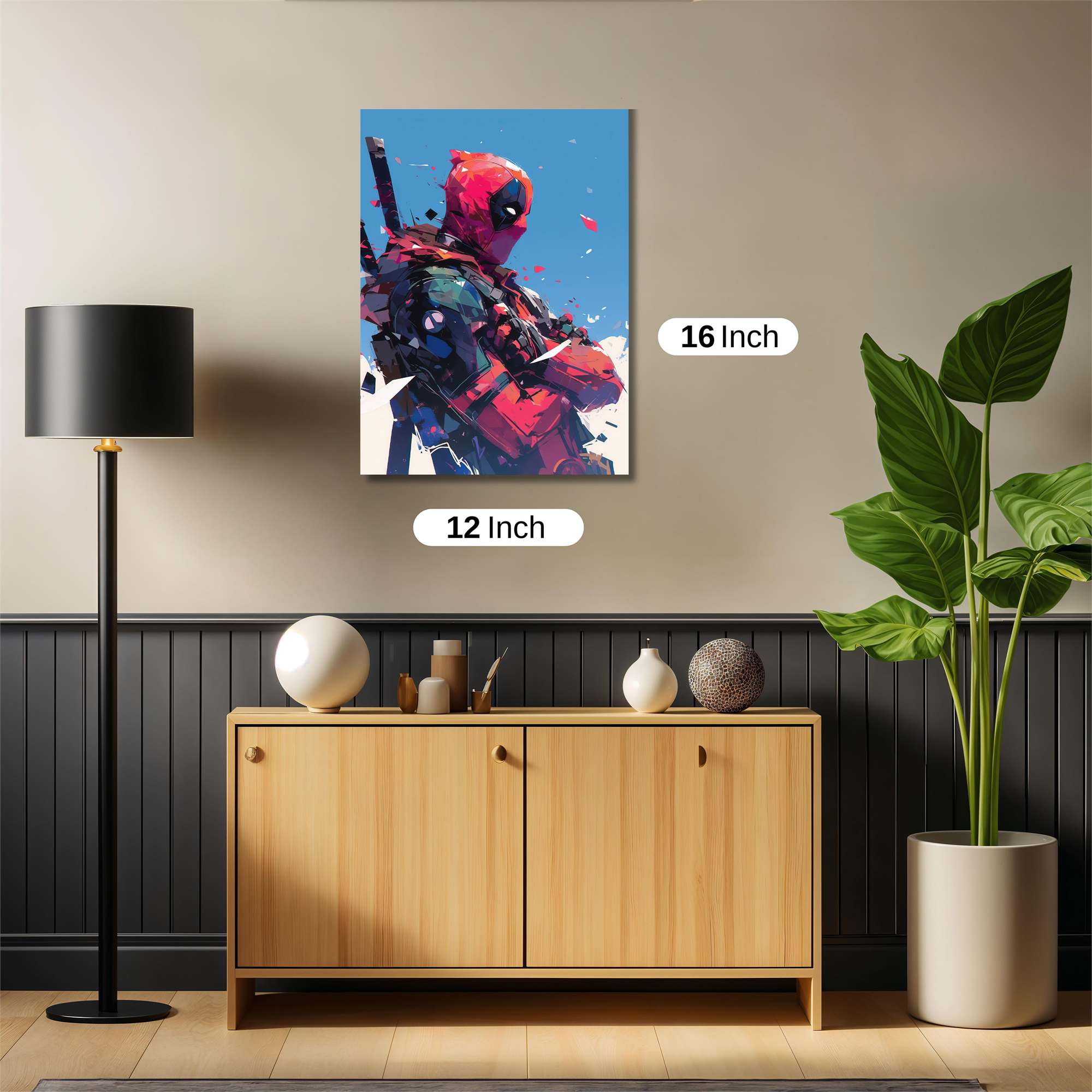 Deadpool Dynamic Safe Wall Magnetic / M