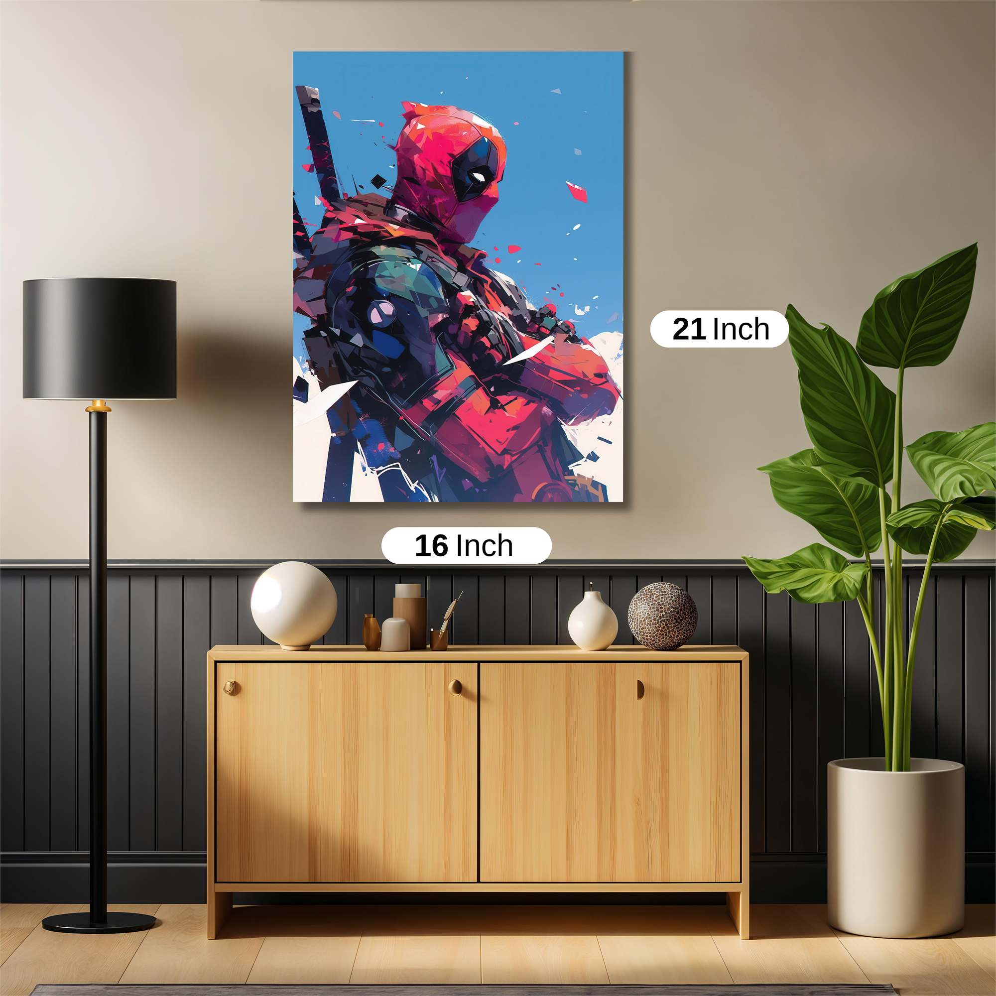Deadpool Dynamic Safe Wall Magnetic / M